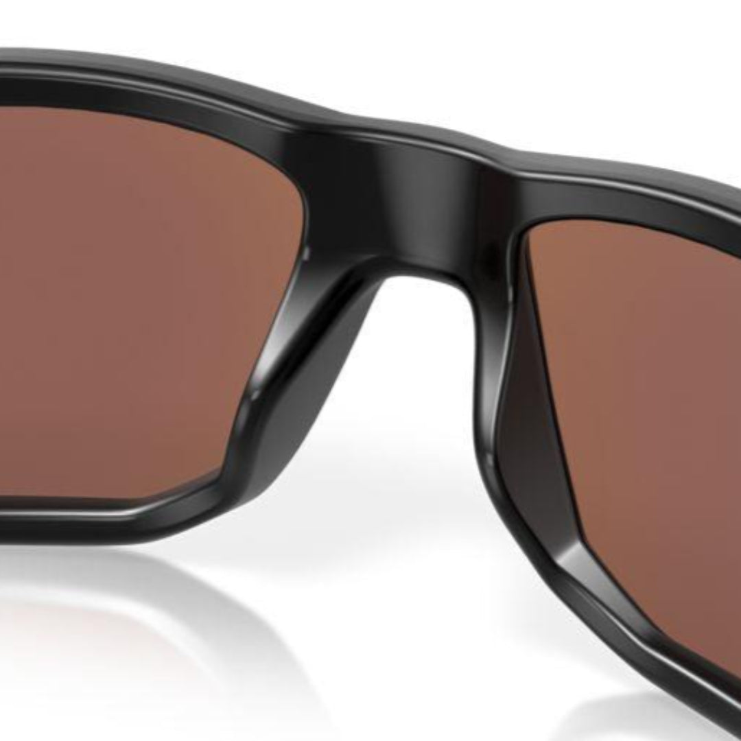 Oakley Gibston Matte Black Sunglasses with Prizm Deep Water Polarized Lenses - 0OO9449 944916 - Perfect for Outdoor Sports, Fishing & Driving