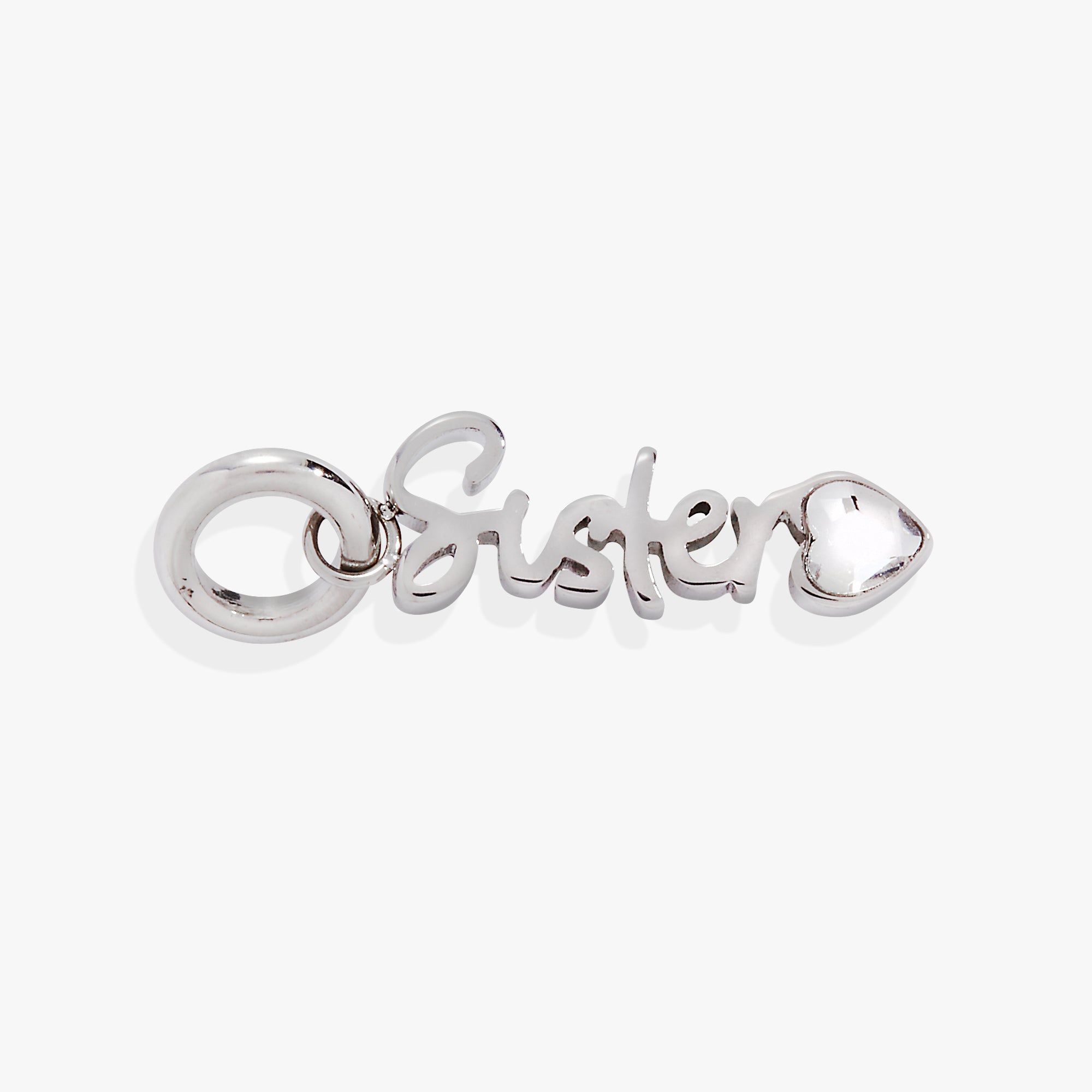 Elegant 'Sister' Interchangeable Charm Pendant - Perfect for Necklaces, Bracelets & Gift Giving