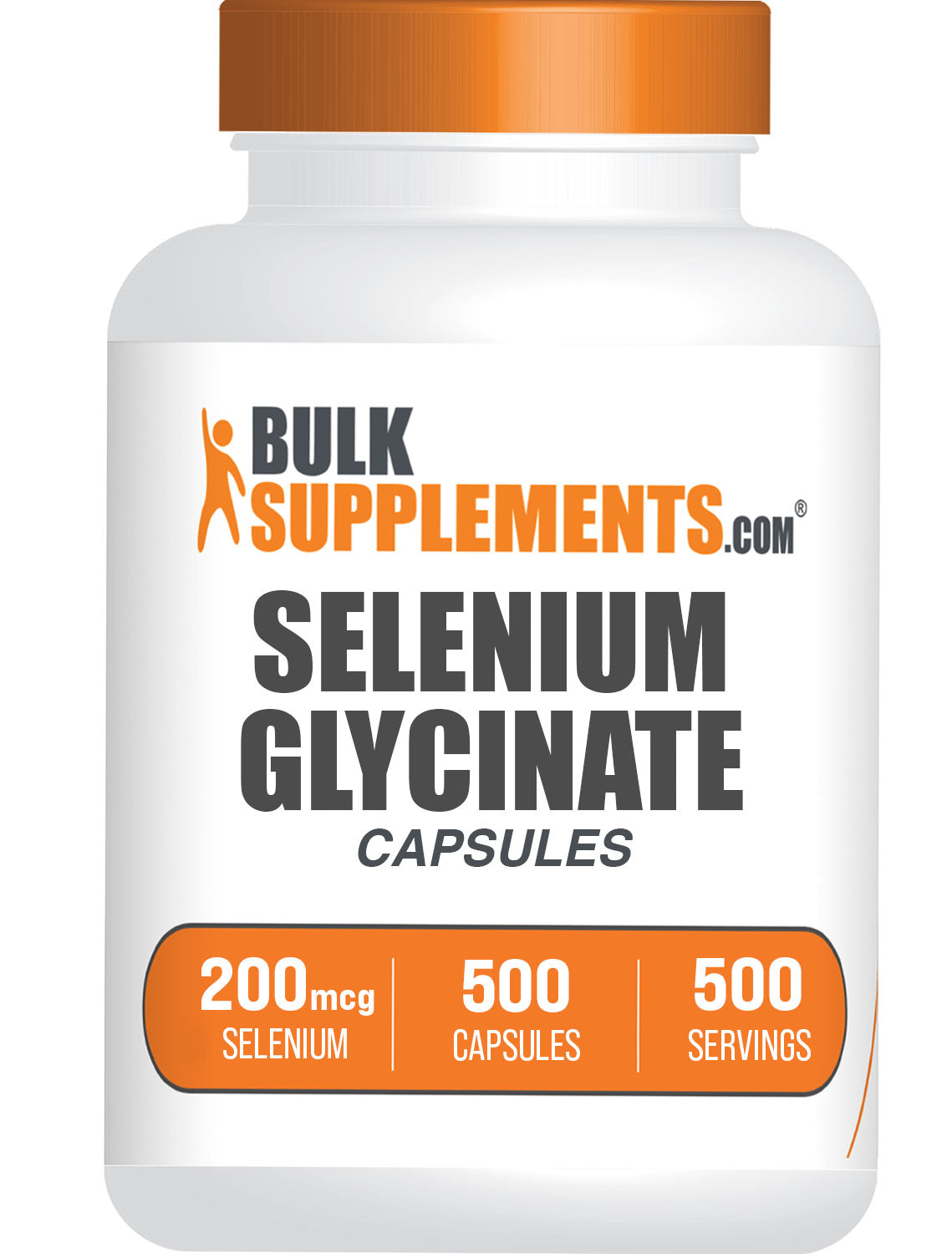 Selenium Glycinate Capsules 200mcg - High Absorption Selenium Supplement for Immune Support & Thyroid Health - Vegan, Non-GMO - Supports Antioxidant Defense & Heart Health - Perfect for Daily Wellness Routine