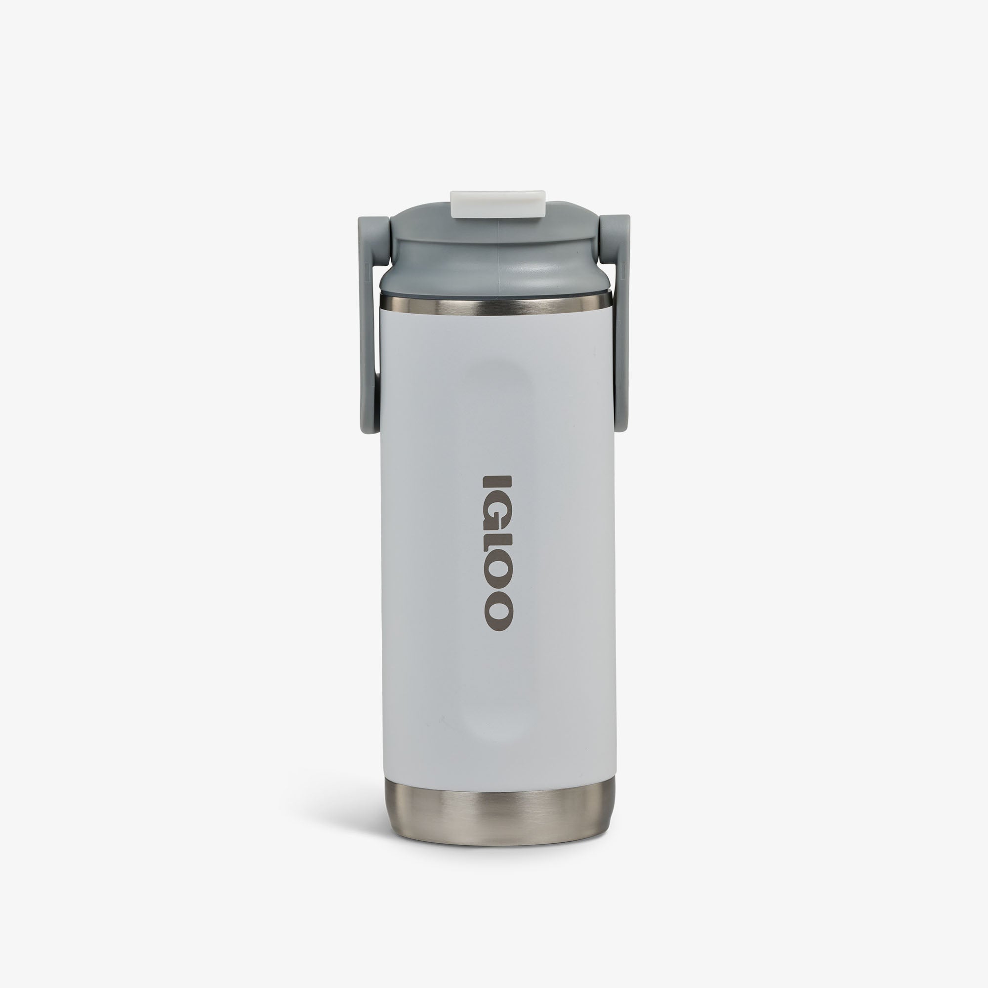 16 Oz Flip ‘n’ Sip Tumbler - Insulated Stainless Steel Travel Mug with Lid & Straw - Perfect for Coffee, Tea & Cold Drinks On The Go