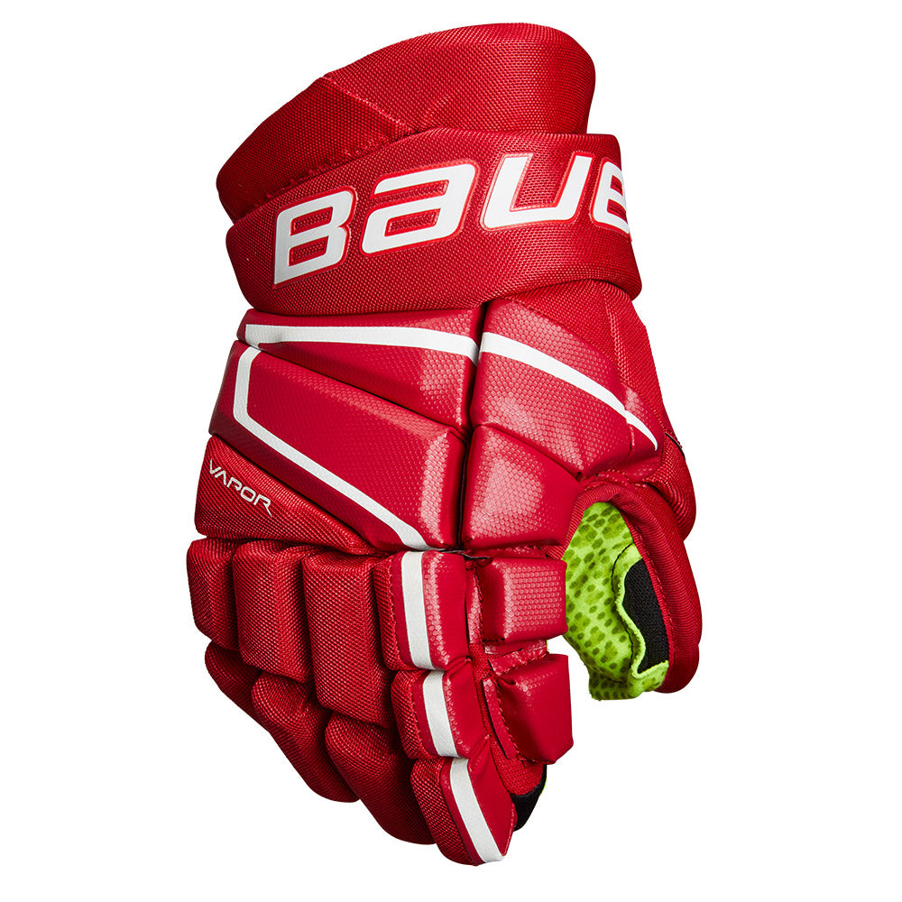 Bauer Vapor 3X Junior Ice Hockey Gloves - Youth Hockey Gear for Practice & Games - Protective Hockey Equipment for Kids & Teens