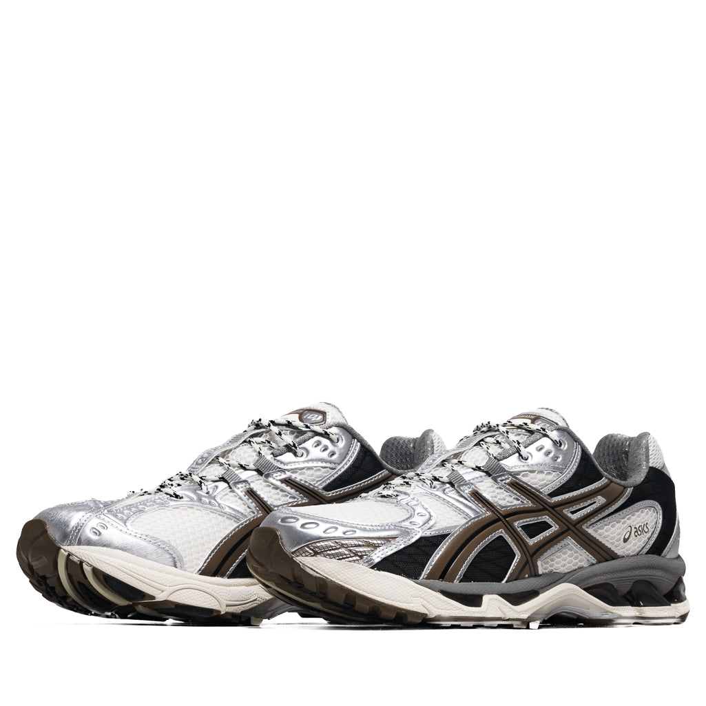 ASICS Gel-Nimbus 10.1 Running Shoes for Men & Women - Lightweight Cushioned Athletic Sneakers in Cream/Pure Silver - Perfect for Jogging, Gym Workouts & Daily Walking