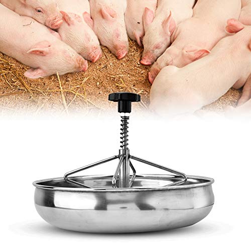 Premium Stainless Steel Pig Feeder - Heavy Duty Sow Milk Trough & Piglet Food Tray for Pig Farming, Livestock & Cattle Feeding - Ideal for Pig Pens, Farms & Animal Husbandry Use