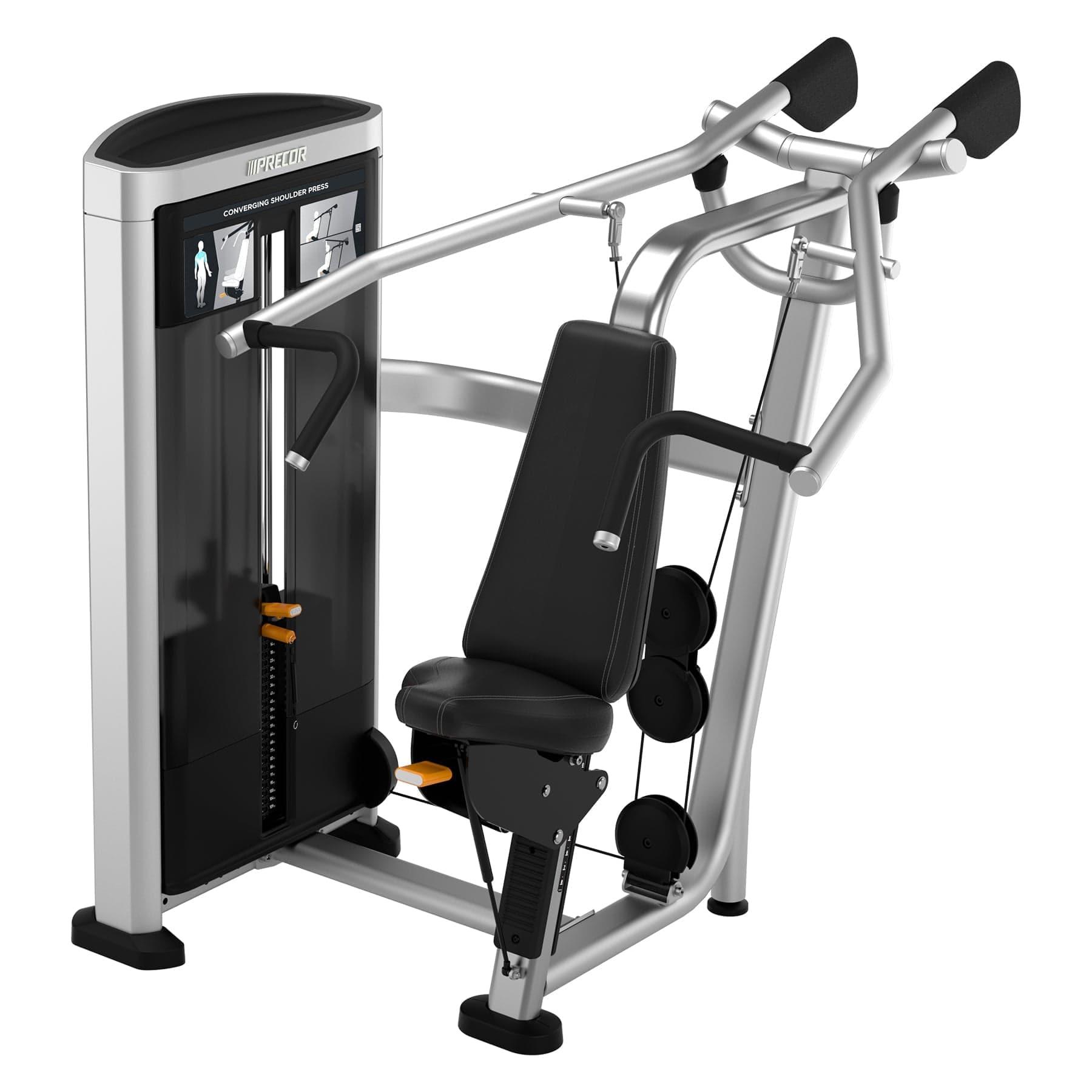 Precor Resolute Series Converging Shoulder Press (RSL0515) - Professional Gym Equipment for Home & Commercial Use - Build Strong Shoulders & Upper Body Strength