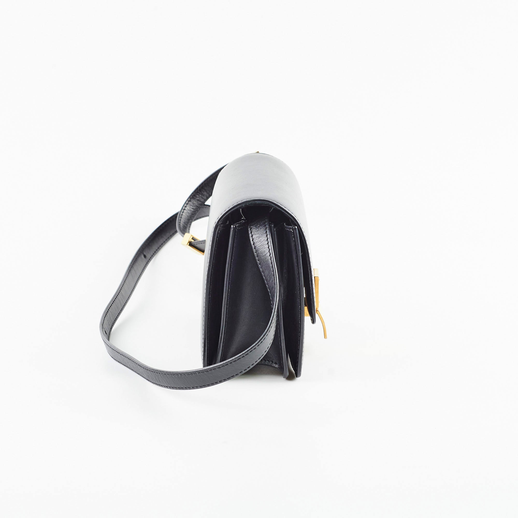 Celine Mini Box Bag in Black - Stylish Crossbody Purse for Women | Perfect for Work, Travel & Everyday Use