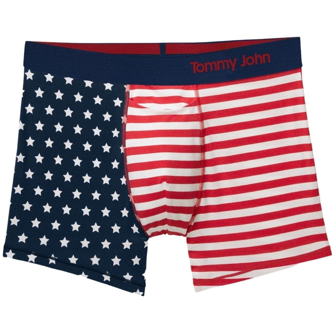 Tommy John Men's Cool Cotton Underwear Trunk with Contour Pouch - 4