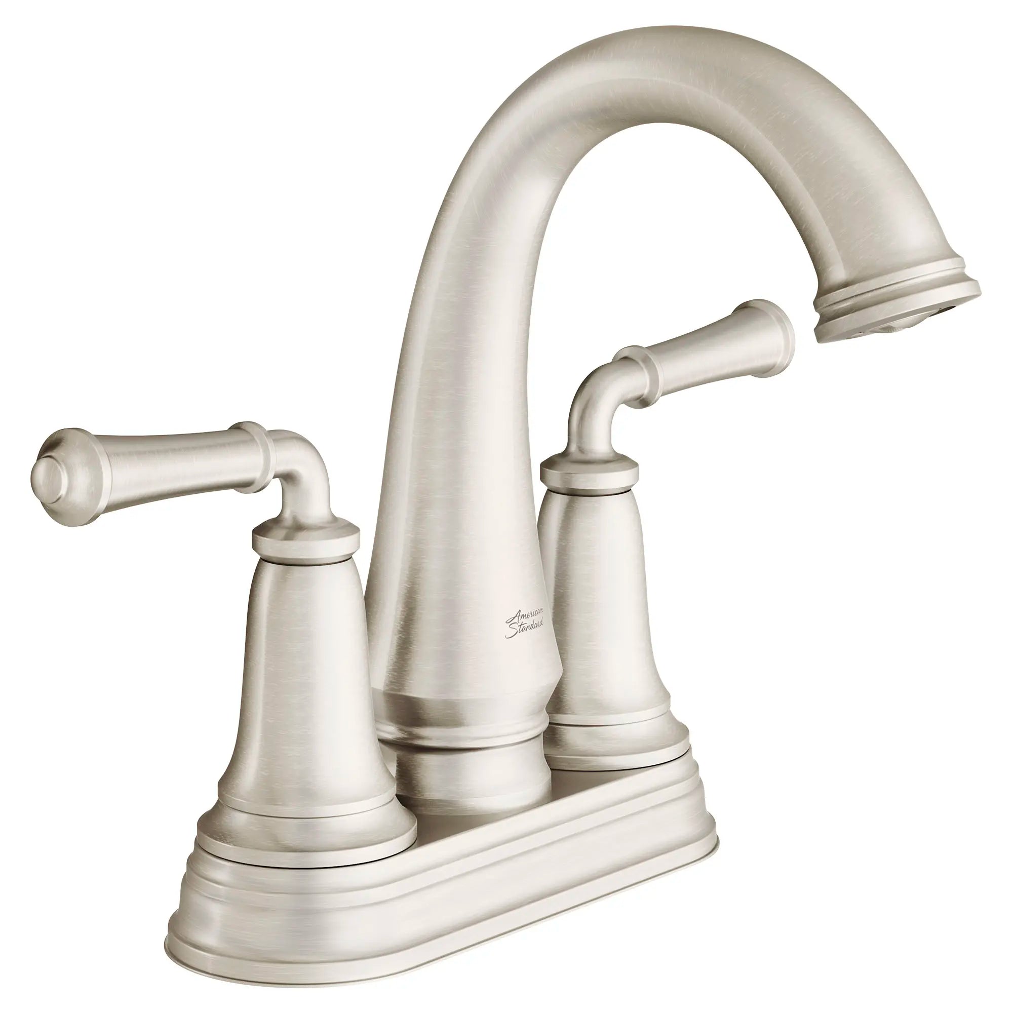 Delancey® 4 Inch Centerset 2 Handle Bathroom Faucet - 1.2 GPM/4.5 LPM Water-Saving Design with Lever Handles - Perfect for Small Bathrooms, Powder Rooms & Guest Baths