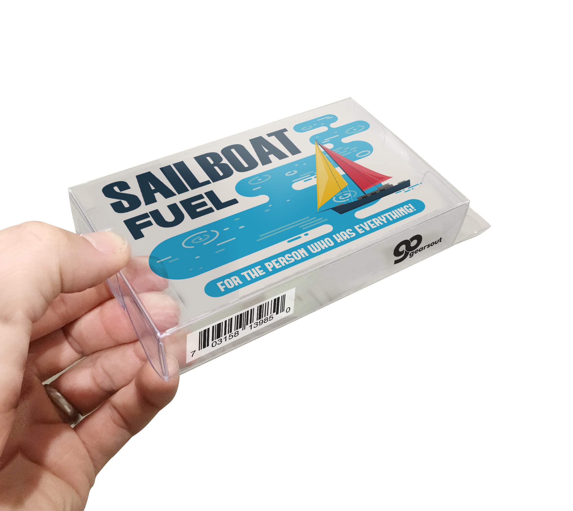 Funny Sailboat Fuel Prank Gift Box - Hilarious Useless Gag Gift for Men & Women - Perfect Stocking Stuffer & White Elephant Present - Novelty Gift for The Person Who Has Everything - Great for Office Pranks, Birthday Jokes & Christmas Gifts