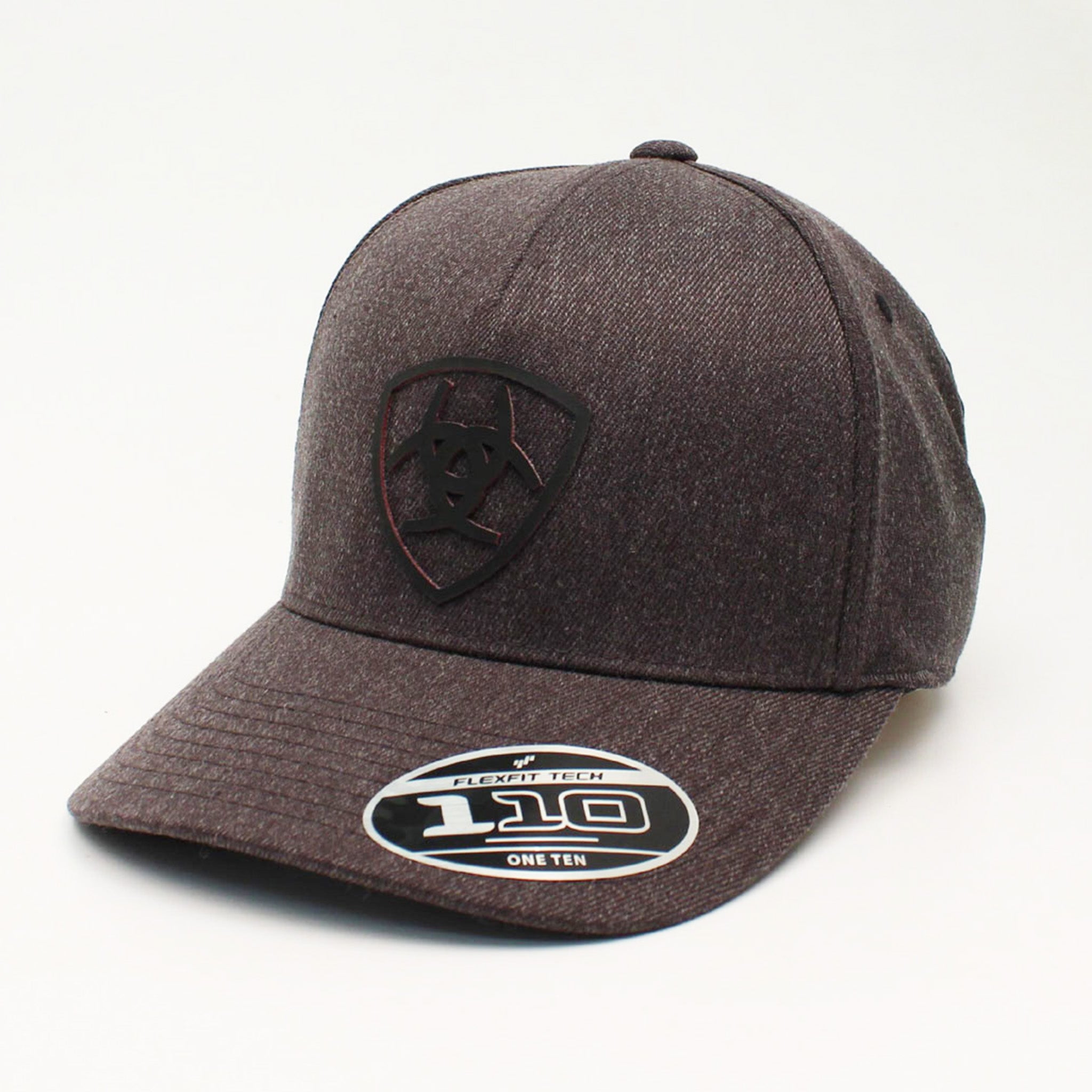 Ariat Men's Charcoal Grey Baseball Cap - Adjustable & Stylish for Outdoor, Hiking, and Casual Wear