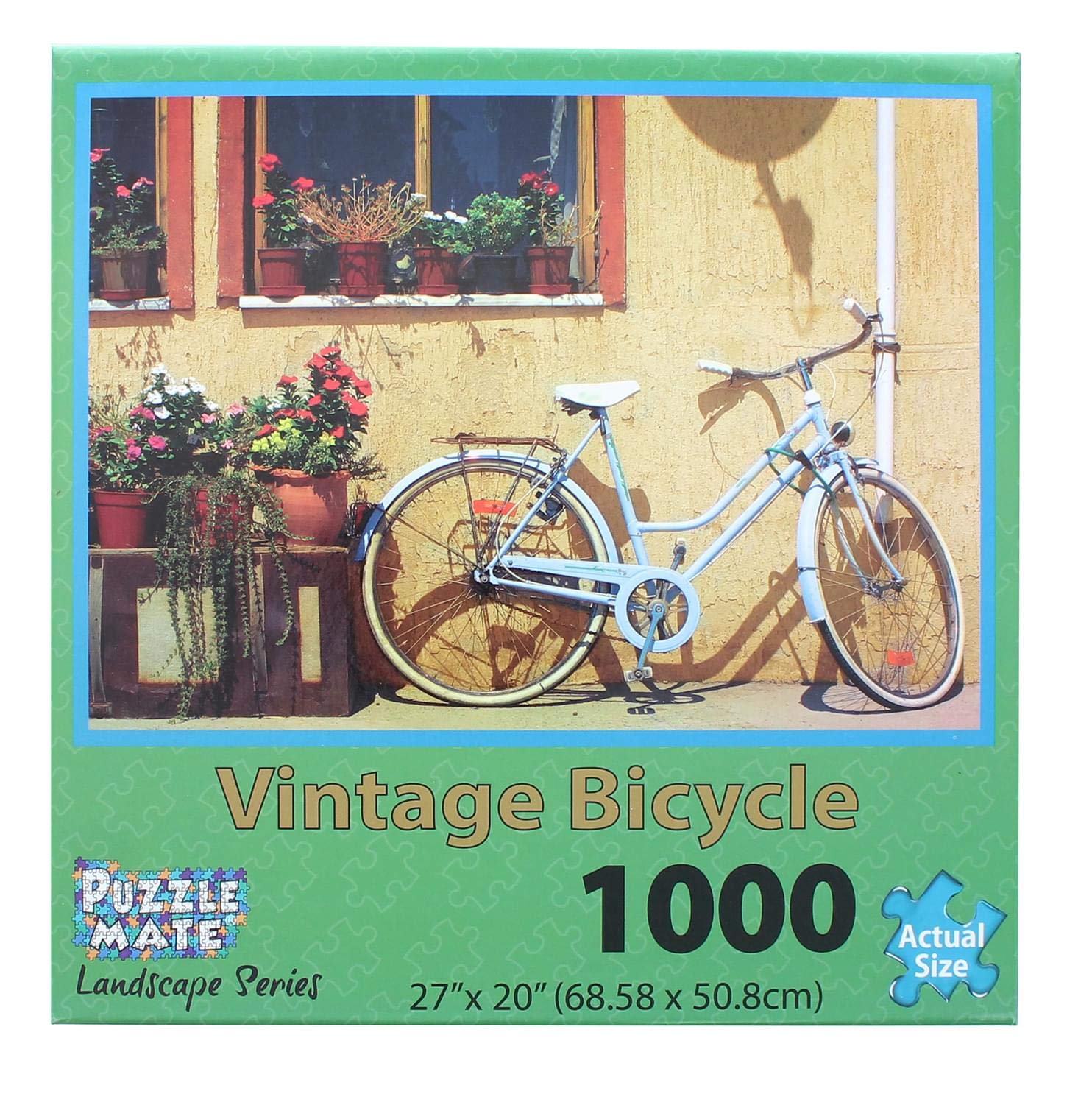 Vintage Bicycle 1000 Piece Jigsaw Puzzle for Adults - Challenging Puzzle Game for Family Night & Relaxation - Perfect Gift for Puzzle Lovers & Home Decor