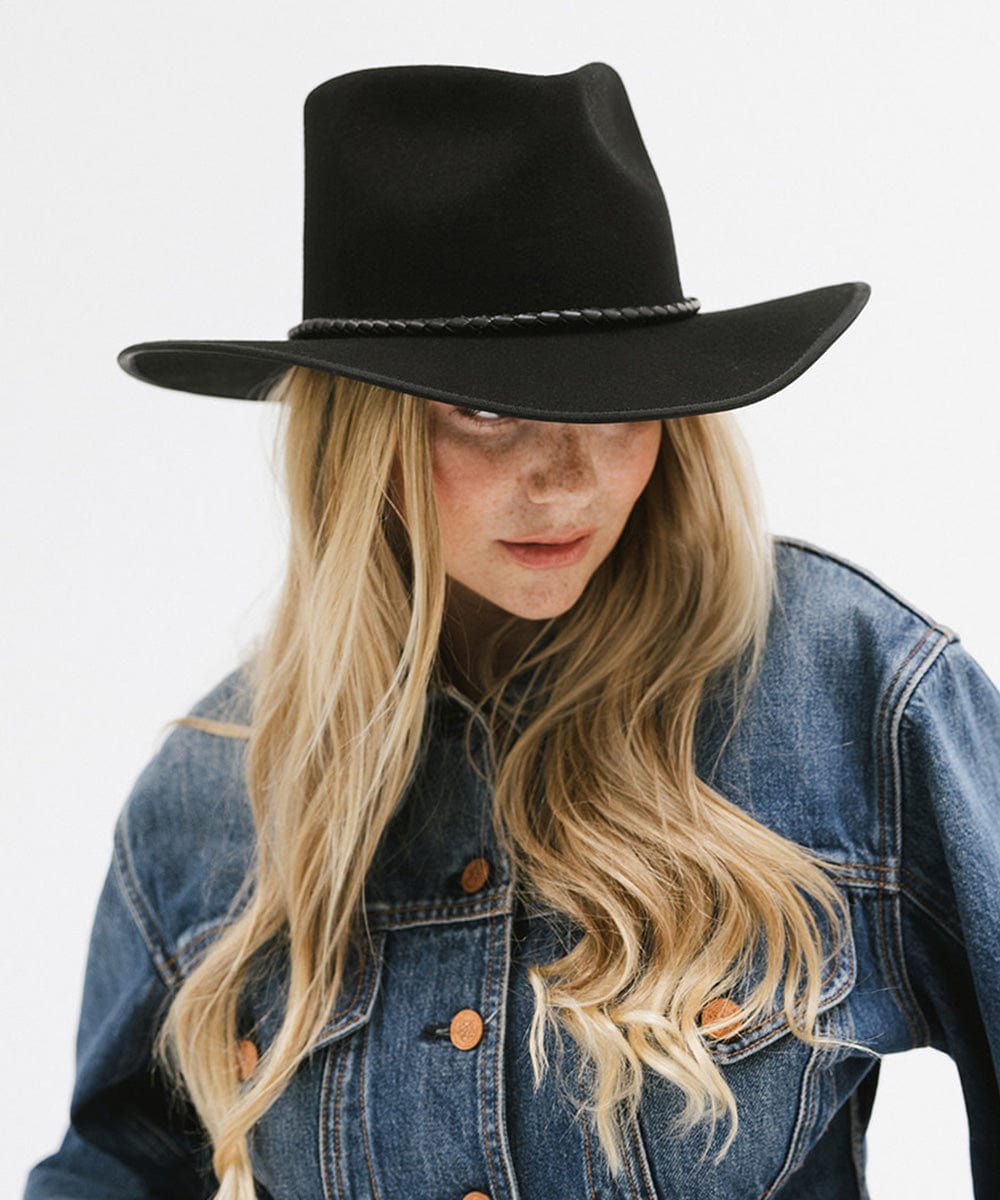 June Rancher Cowboy Hat for Men & Women - Western Style Sun Protection Outdoor Riding Hat - Perfect for Rodeo, Horseback Riding, and Country Music Festivals
