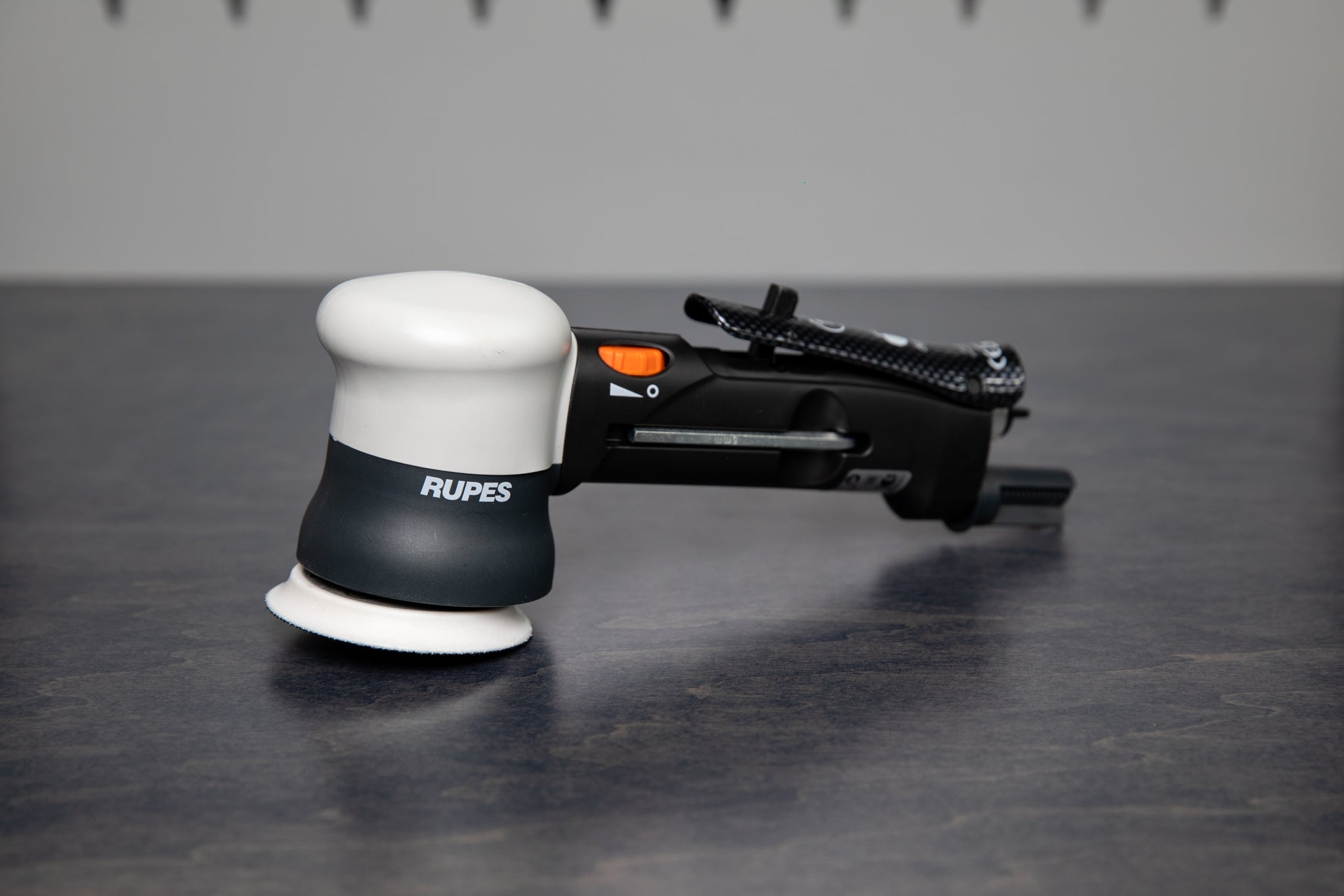 RUPES LHR75 3 BigFoot Random Orbital Pneumatic Polisher - Professional Car Detailing Tool for Paint Correction & Buffing - Perfect for Auto Shops & DIY Enthusiasts