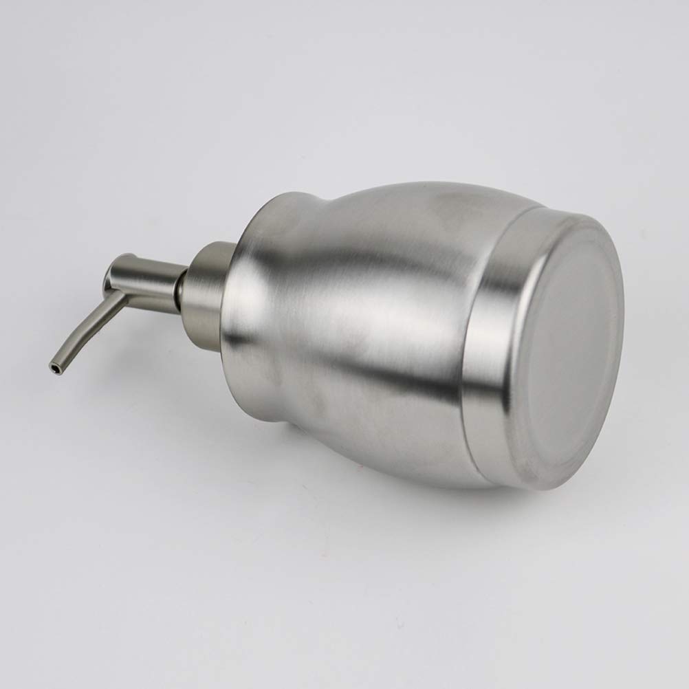Stainless Steel Shampoo Dispenser Bottle with Pump - Leakproof Refillable Liquid Container for Shower, Bathroom & Travel | Cabilock Hair Care Accessories