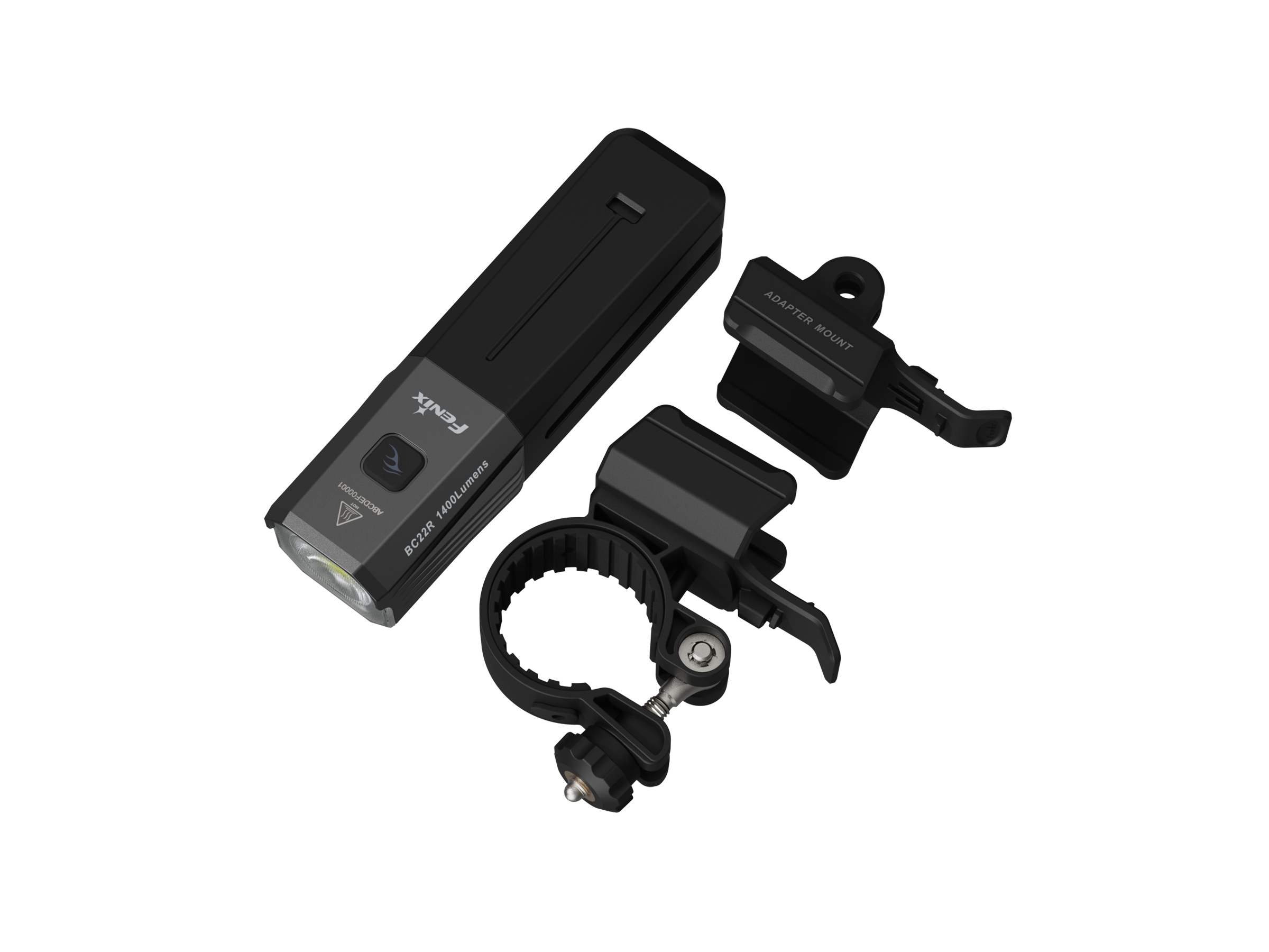 Fenix BC22R 1200 Lumen Rechargeable Bike Light for Road Cycling - High Performance Bicycle Headlight for Night Riding, Commuting & Safety