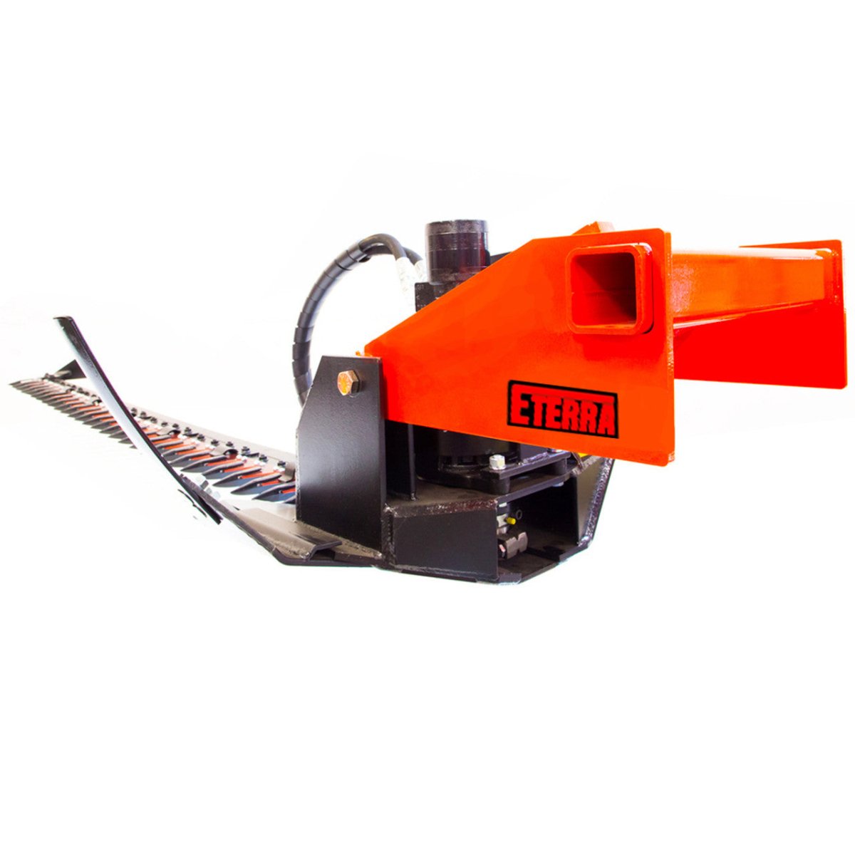 7 Ft. Sickle Bar Mower Attachment for Excavators - Heavy-Duty Brush Cutting & Land Clearing Tool for Farms, Construction & Roadside Maintenance