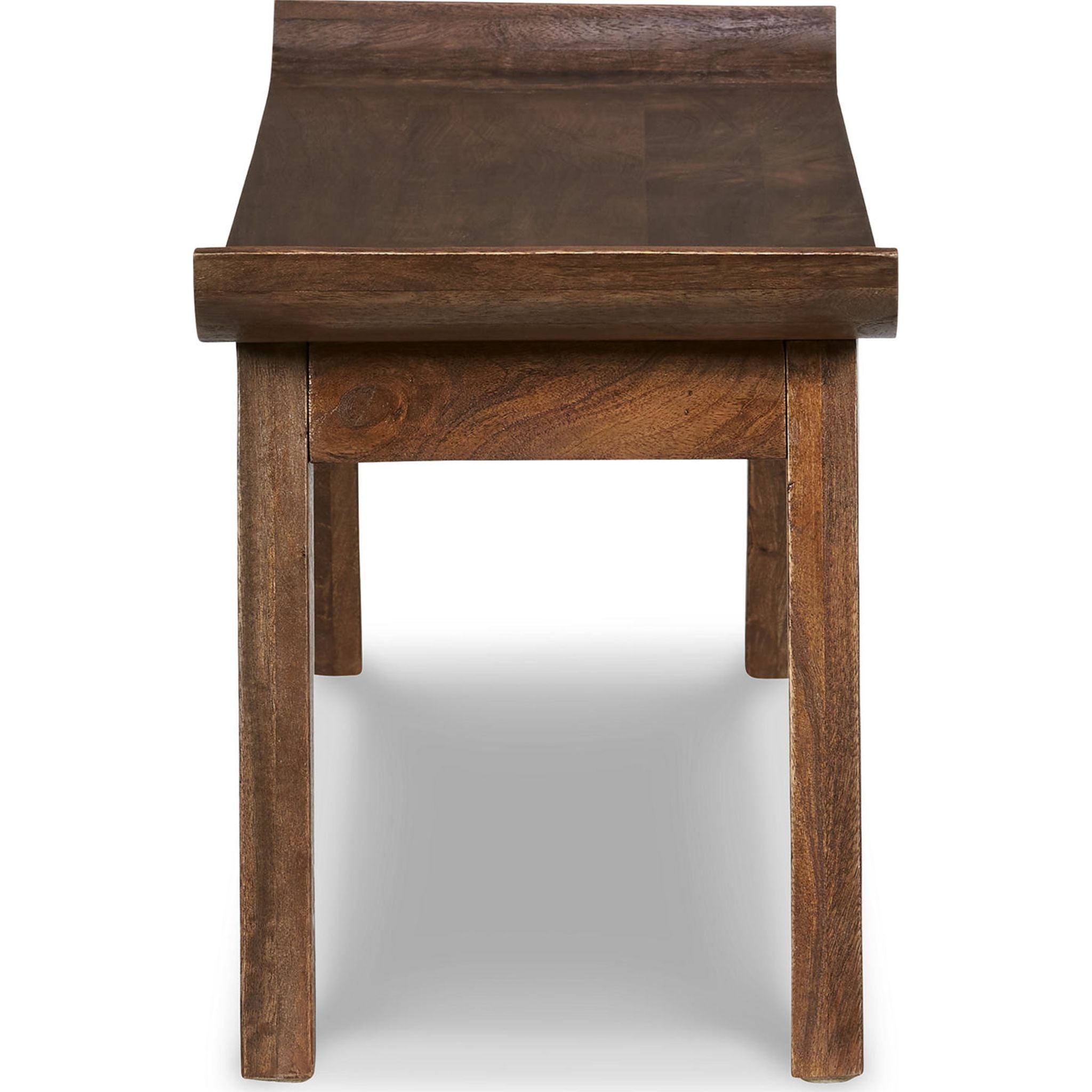 Abbianna Bench - Medium Brown Wooden Bench for Living Room, Bedroom, or Entryway - Stylish and Durable Seating Furniture for Home Decor