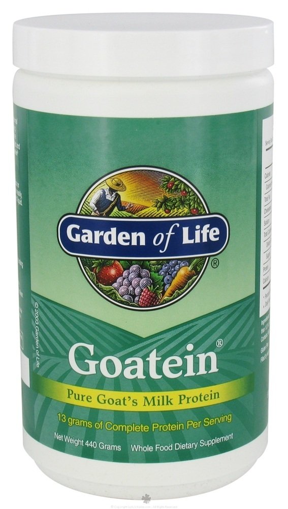 Garden of Life Goatein Pure Goat's Milk Protein Powder - 454g | Grass-Fed, Easy to Digest Protein Supplement for Muscle Recovery & Weight Management | Ideal for Smoothies, Baking & Post-Workout Nutrition