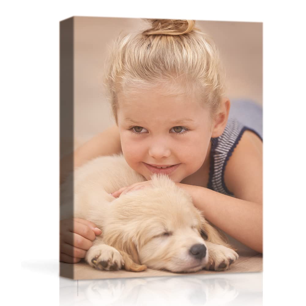 Custom Personalized Canvas Prints from Photos - Wall Art for Living Room, Bedroom, Wedding, Baby, Pet & Family Pictures | Home Decor, Gift Idea & Room Aesthetic Enhancement