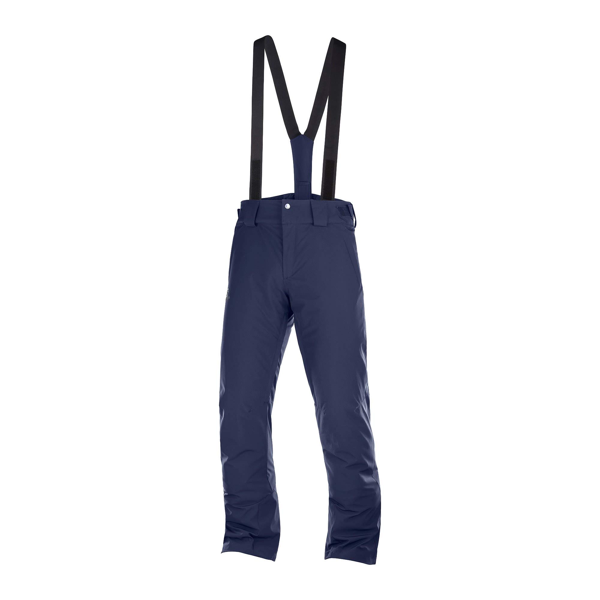 Salomon Men's Stormseason Waterproof Ski Pants - Winter Snowboarding & Hiking Windproof Thermal Pants for Outdoor Adventures
