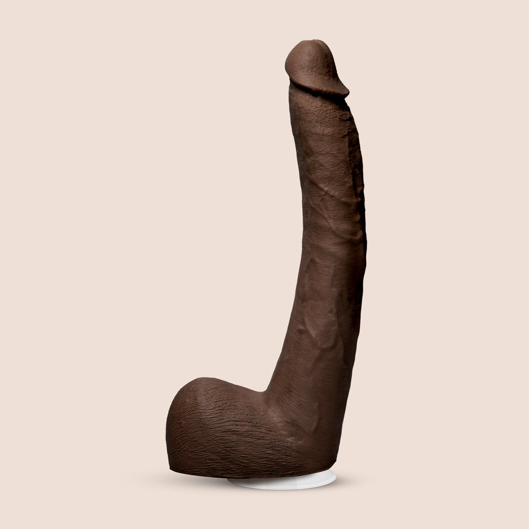 Signature Cocks Isiah Maxwell - 10 Inch Realistic Dildo with Removable Suction Cup for Solo Play, Couples Fun & BDSM Exploration
