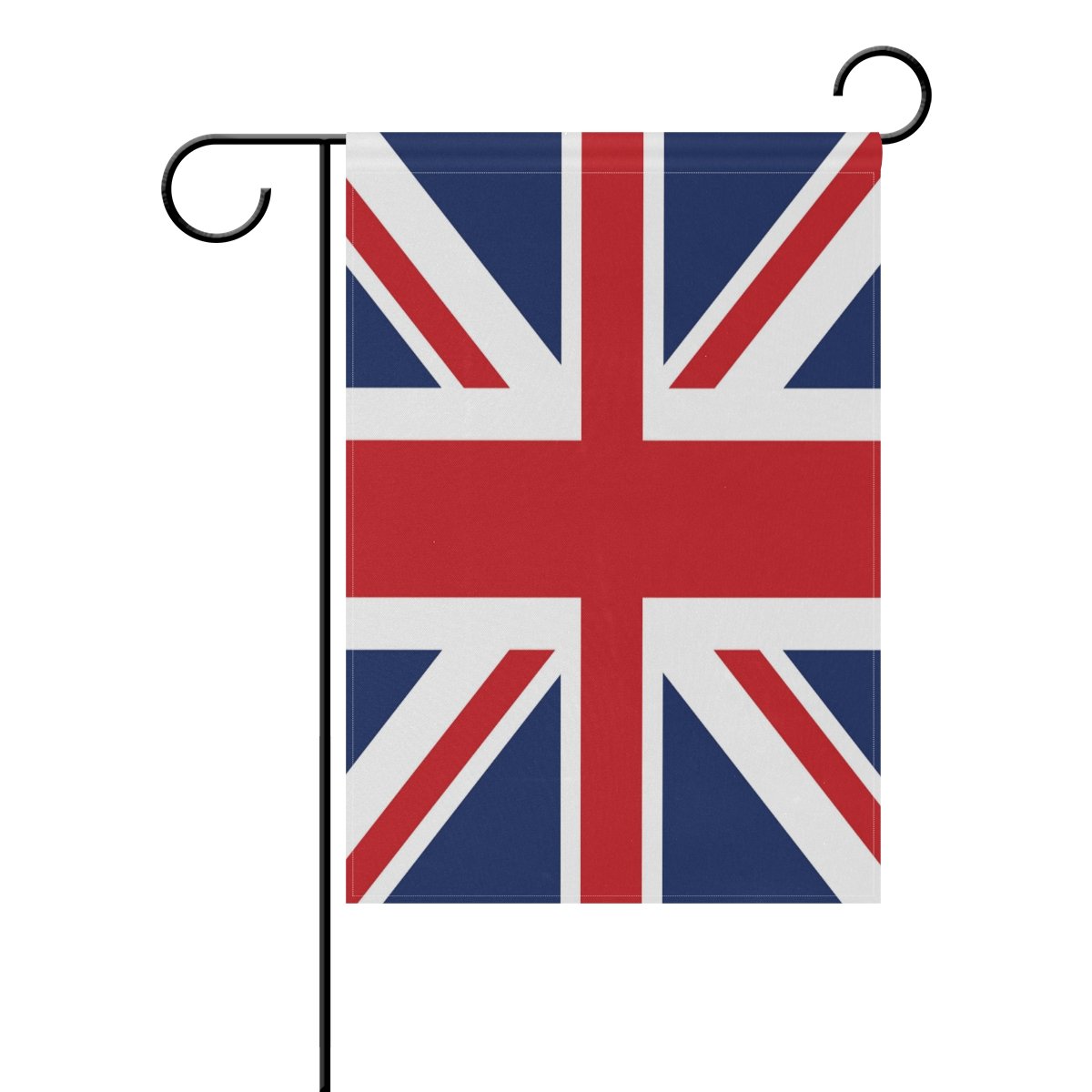 Union Jack UK Flag Garden Banner - 12x18 Inch Double-Sided Polyester Outdoor Decoration for Patio, Yard & Home | British Theme Party, Pub Decor, Royal Events