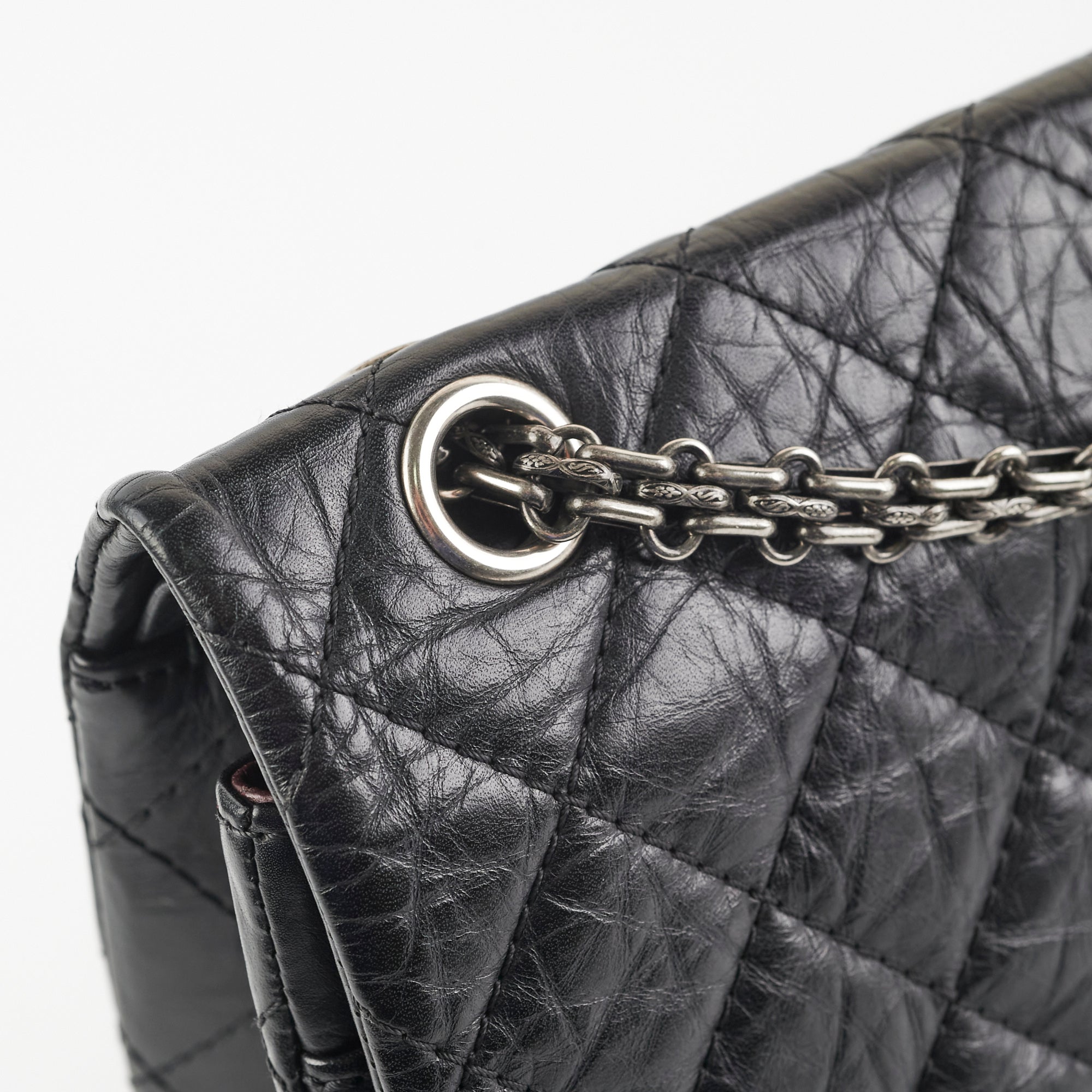 Chanel Reissue 226 Black Calfskin Shoulder Bag for Women | Luxury Leather Handbag | Perfect for Work, Evening Events & Special Occasions
