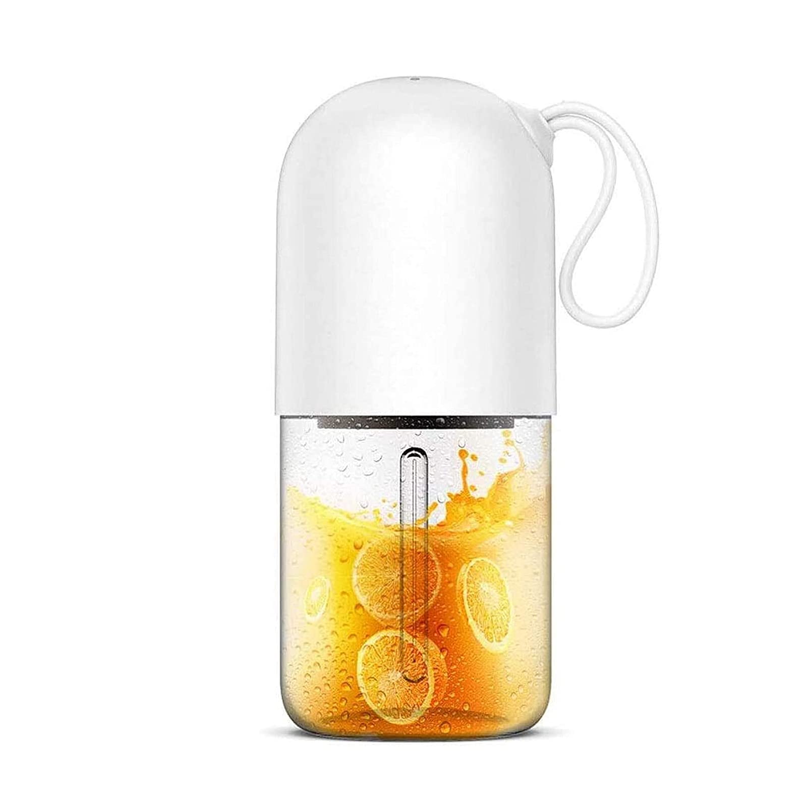 Linckry 300ml Portable USB Rechargeable Juicer Blender - Personal Smoothie Maker with 4 Blades for Fruits, Vegetables & Protein Shakes | Perfect for Travel, Gym, Office & Home Use