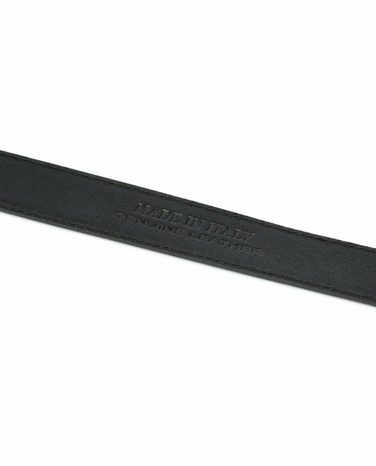 Genuine Calfskin Leather Replacement Belt Strap for Ferragamo - No Buckle Included - Premium Black Dress Belt for Men & Women | Perfect for Business Attire, Formal Occasions & Luxury Fashion Accessories