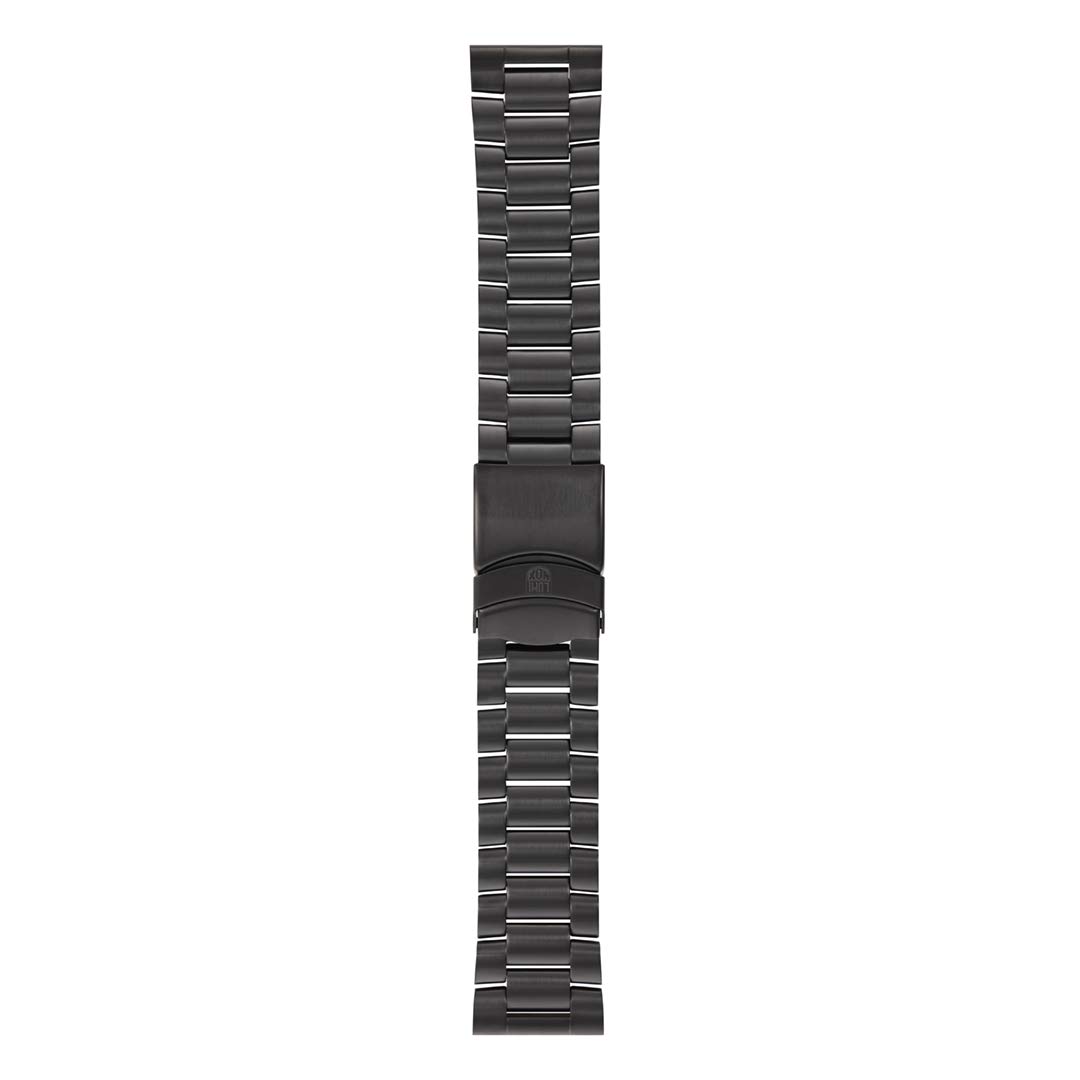 Luminox Men's Navy SEAL Steel Series PVD Black Stainless Steel Bracelet Watch - Durable Military Watch for Diving, Outdoor Adventures & Everyday Wear