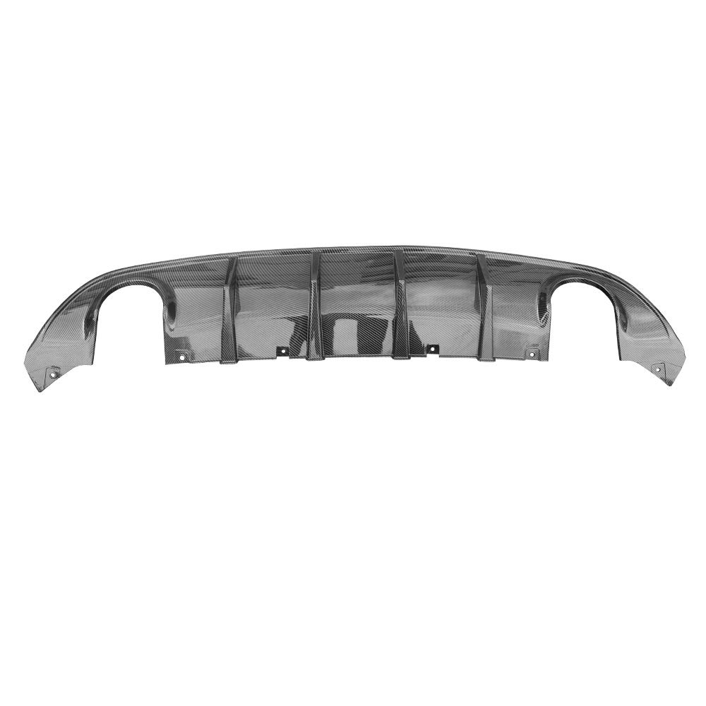 FREEMOTOR802 Rear Bumper Diffuser for 2015-2023 Dodge Charger SRT | V3 Style Carbon Fiber Print PP Spoiler | Perfect for Car Upgrades & Performance Enhancement
