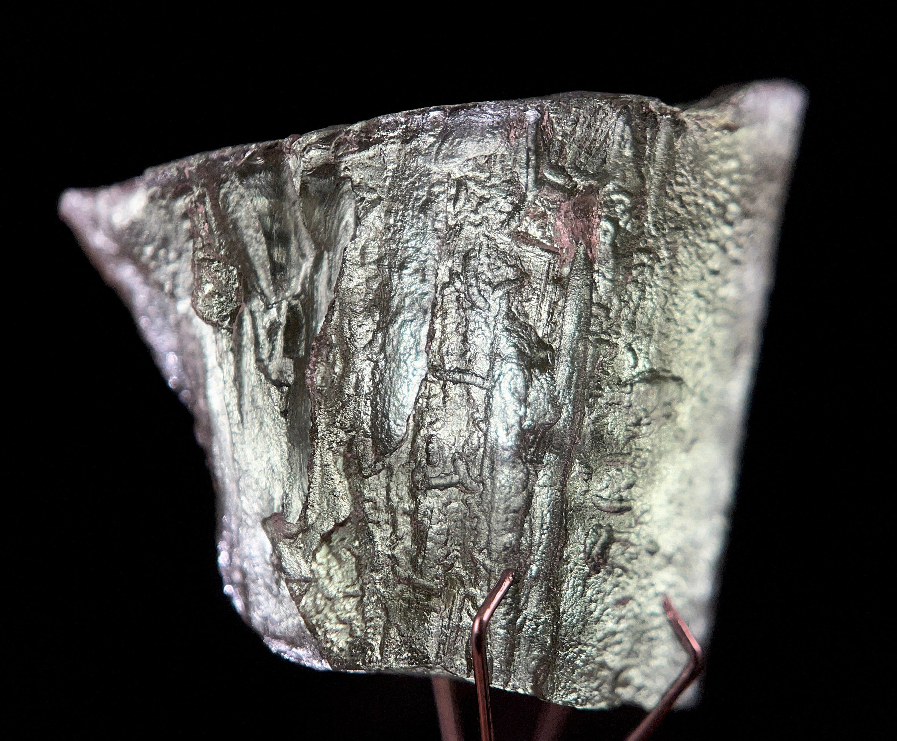 4.6g Authentic Moldavite Crystal - Natural Raw Moldavite Tektite Stone for Jewelry Making, Meditation & Energy Healing (Item #51484)