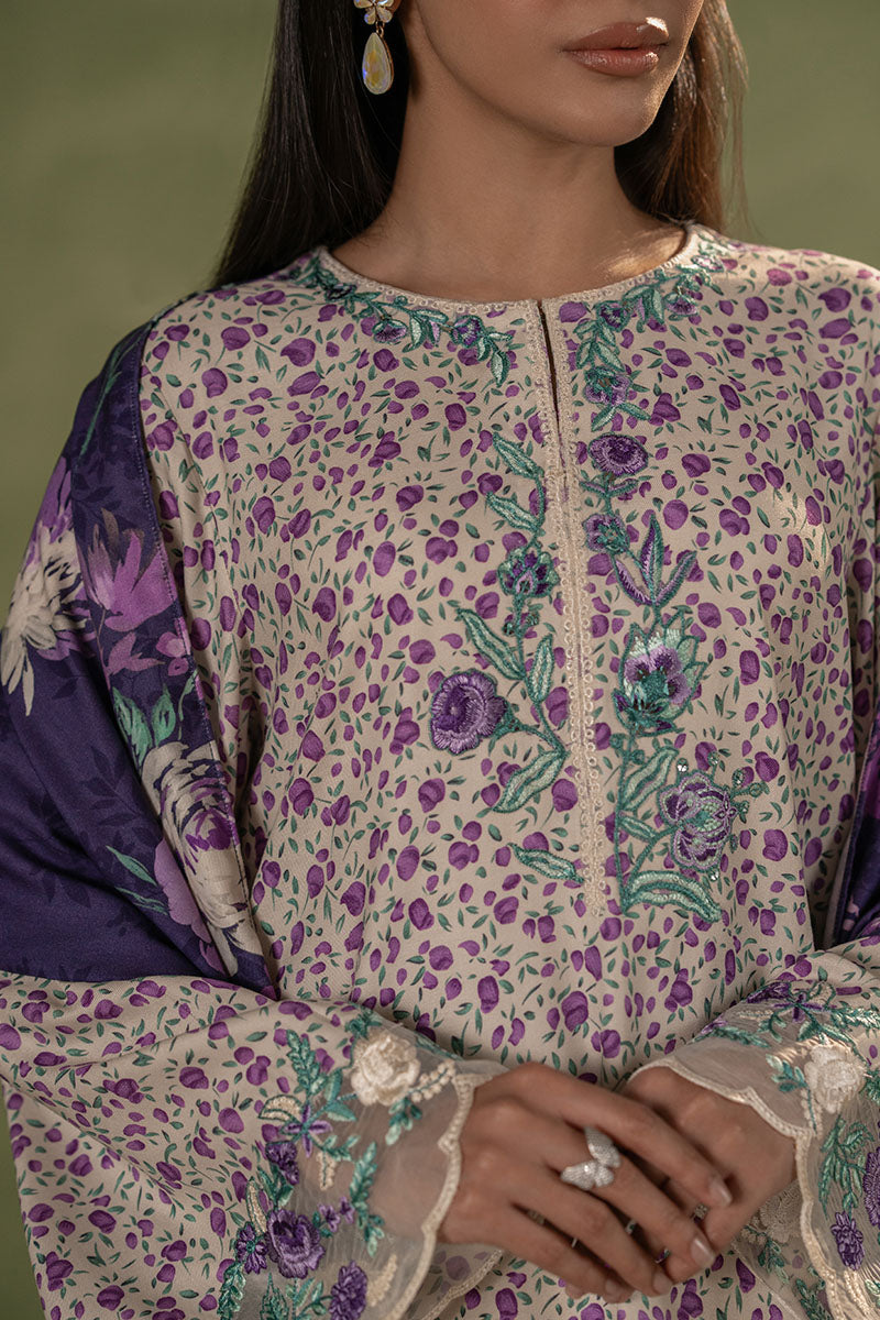 LAVENDER FRAME 3-Piece Printed Marina Suit Set | Floral Beach Cover-Up Outfit | Perfect for Vacation, Pool Party & Summer Getaways