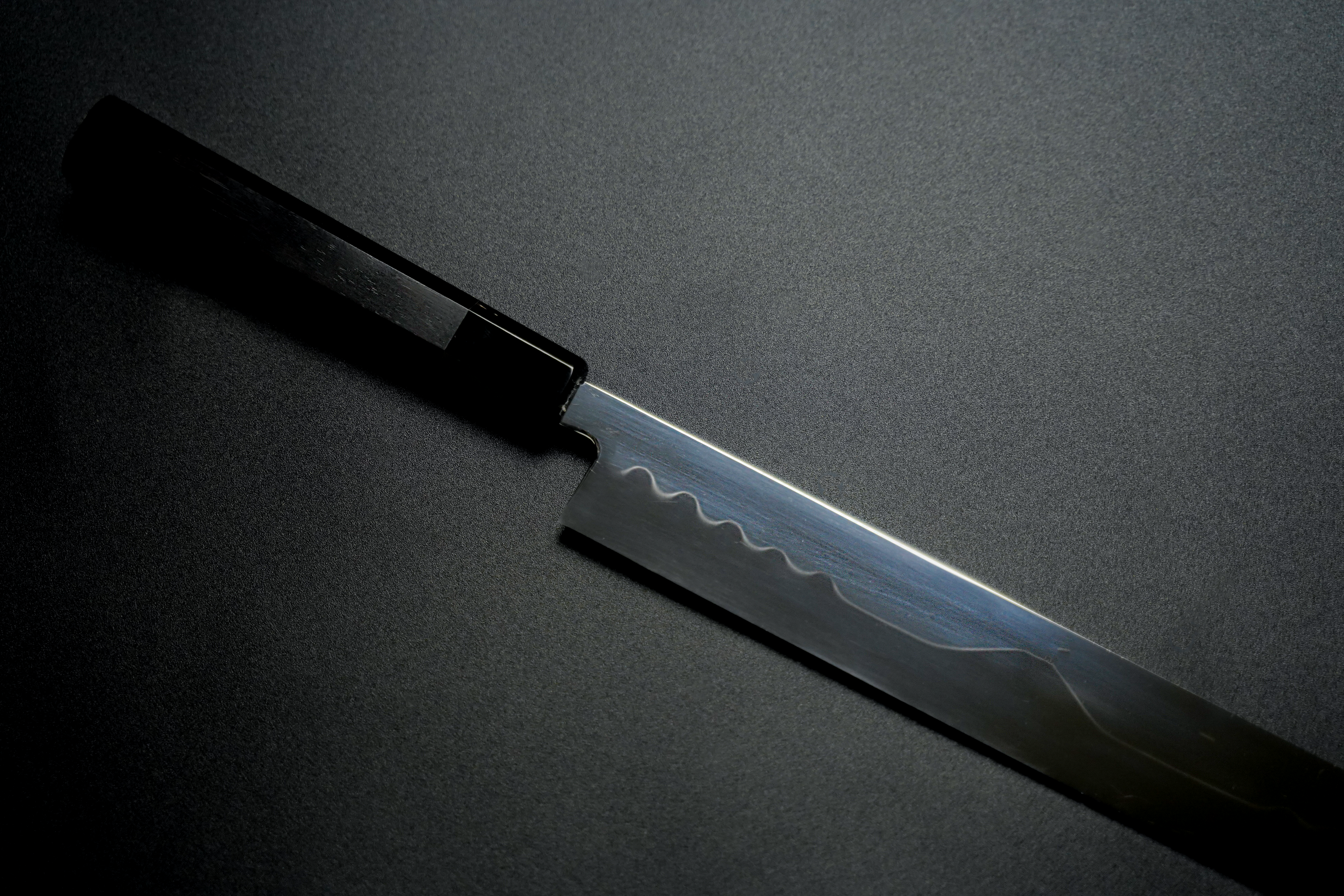 Premium Ikeda Yoshikazu White #3 Mt. Fuji Honyaki Sakimaru Japanese Chef Knife - Perfect for Sushi, Sashimi & Professional Kitchen Use