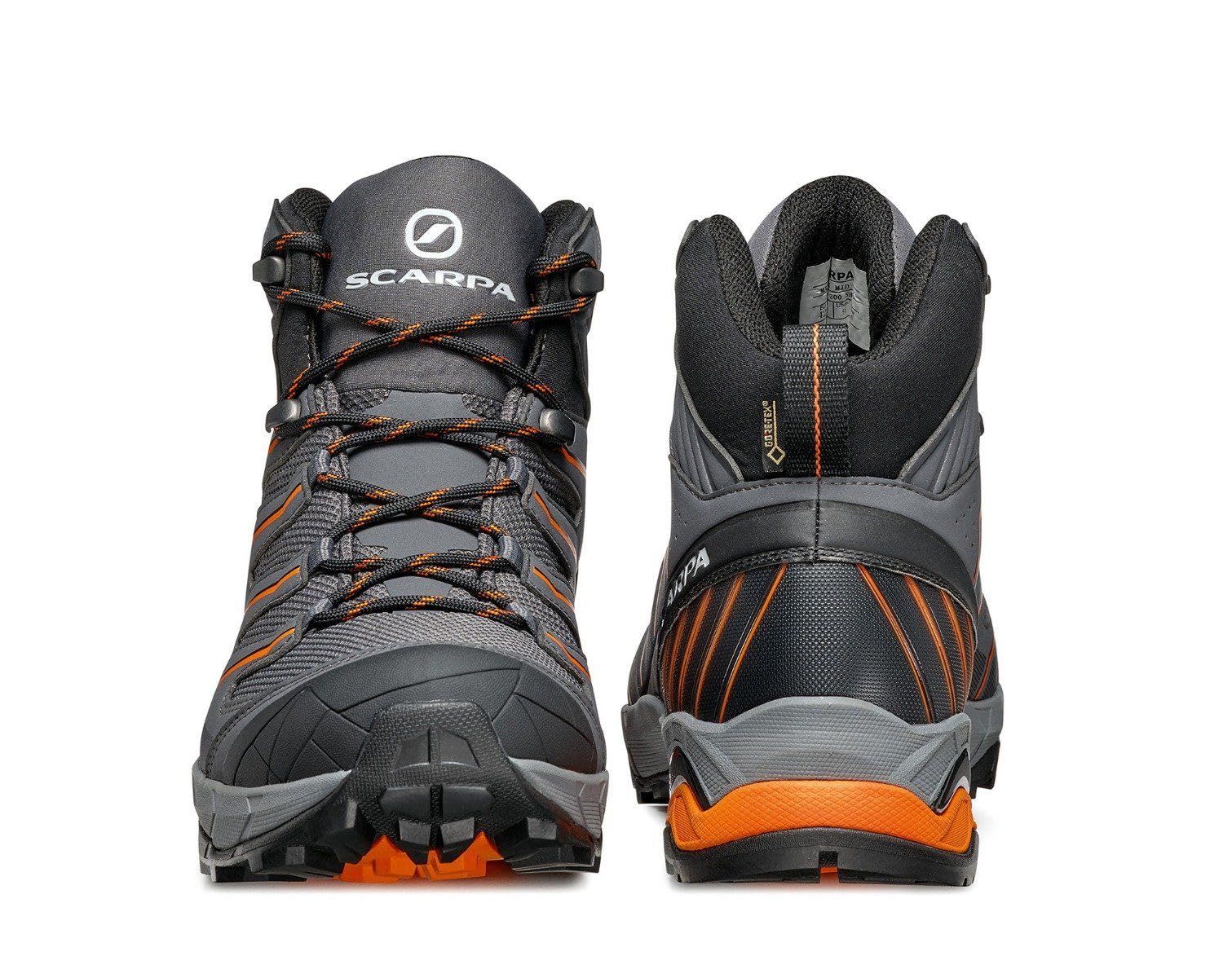 SCARPA Men's Maverick Mid GTX Waterproof Hiking Boots - Lightweight Gore-Tex Backpacking Shoes for Outdoor Adventures, Trail Walking & Mountain Trekking