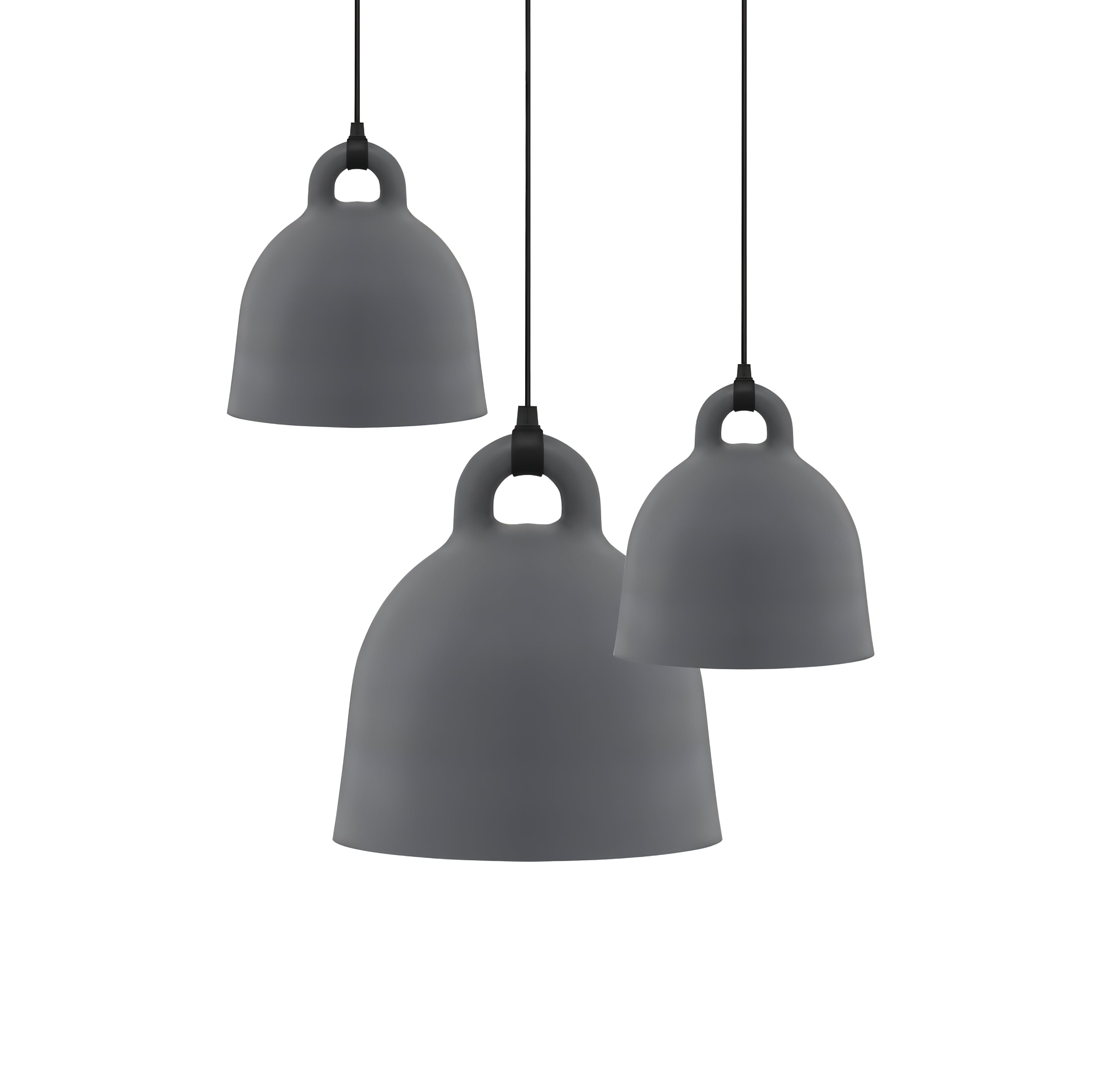 Vintage Bell Pendant Light Fixture - Industrial Style Ceiling Lamp with Metal Shade for Kitchen Island, Dining Room & Bedroom Lighting