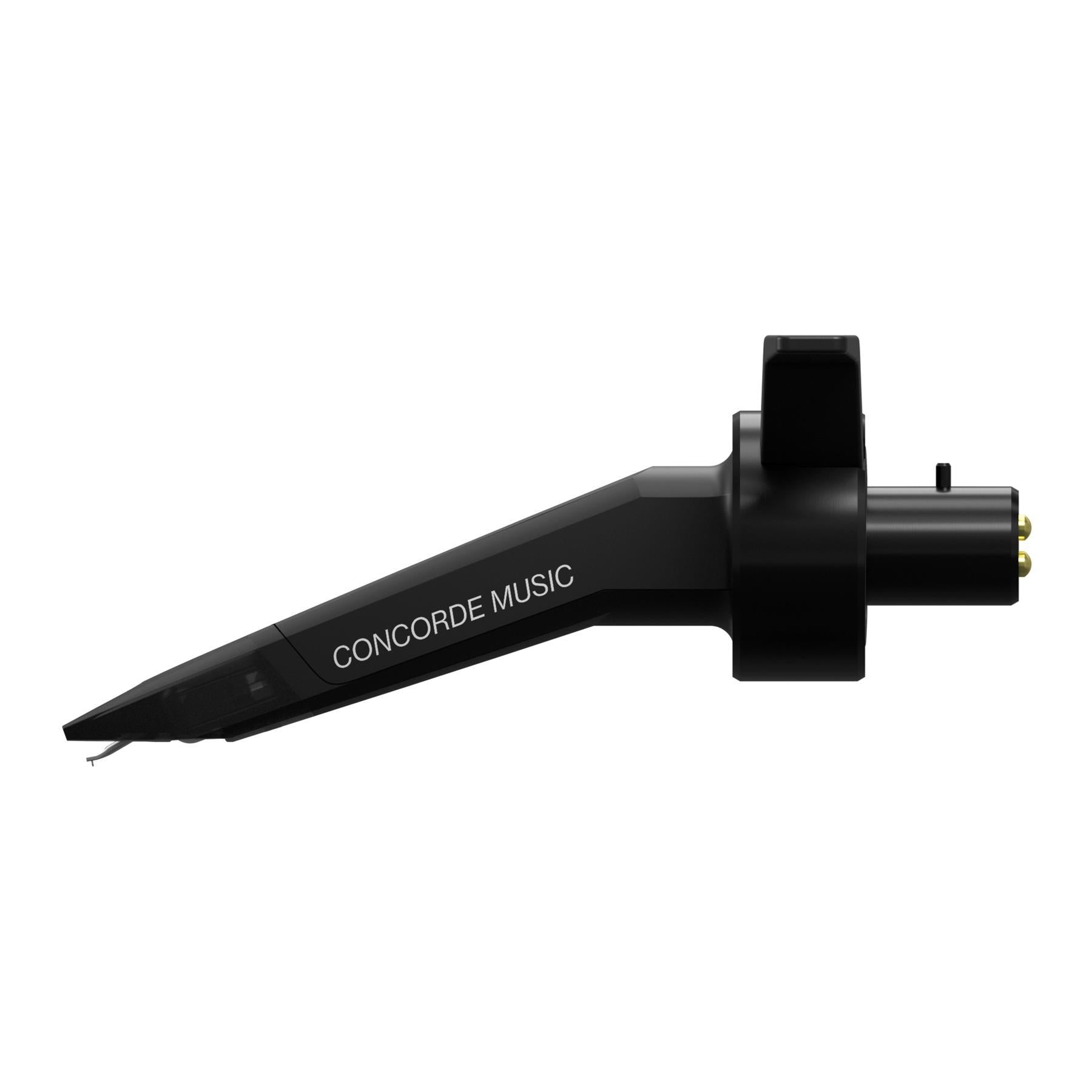 Ortofon Concorde Music Black Moving Magnet Cartridge - High-Quality DJ & Turntable Stylus for Vinyl Records - Perfect for DJ Mixing, Home Audio & Professional Use