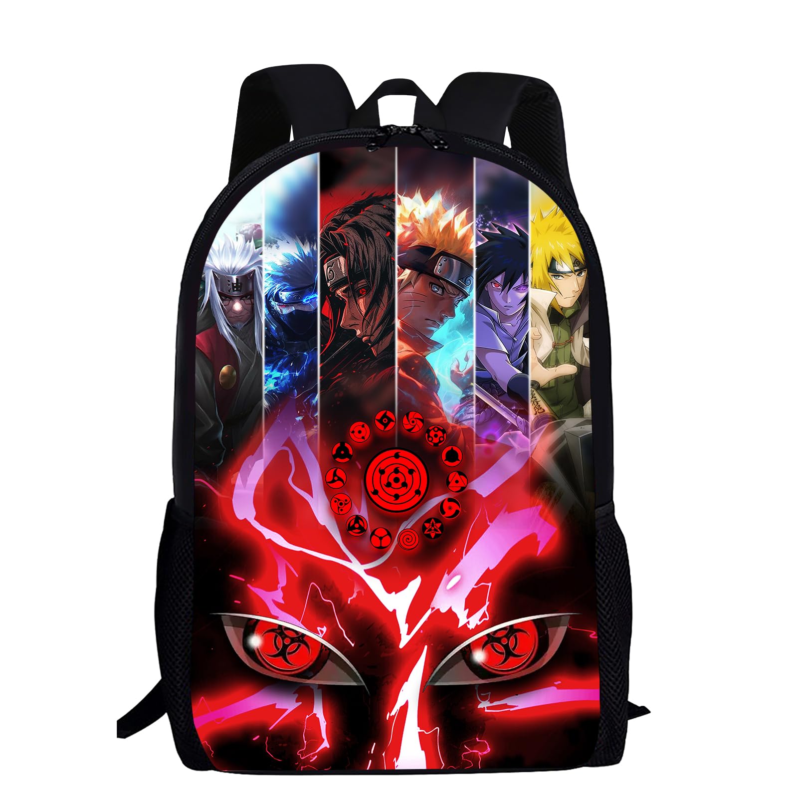 3D Printing Cartoon Anime Backpack - 17 Inch Travel Daypack for School, Sports & Outdoor Adventures (Style B) - Lightweight & Durable Laptop Backpack for Kids & Teens