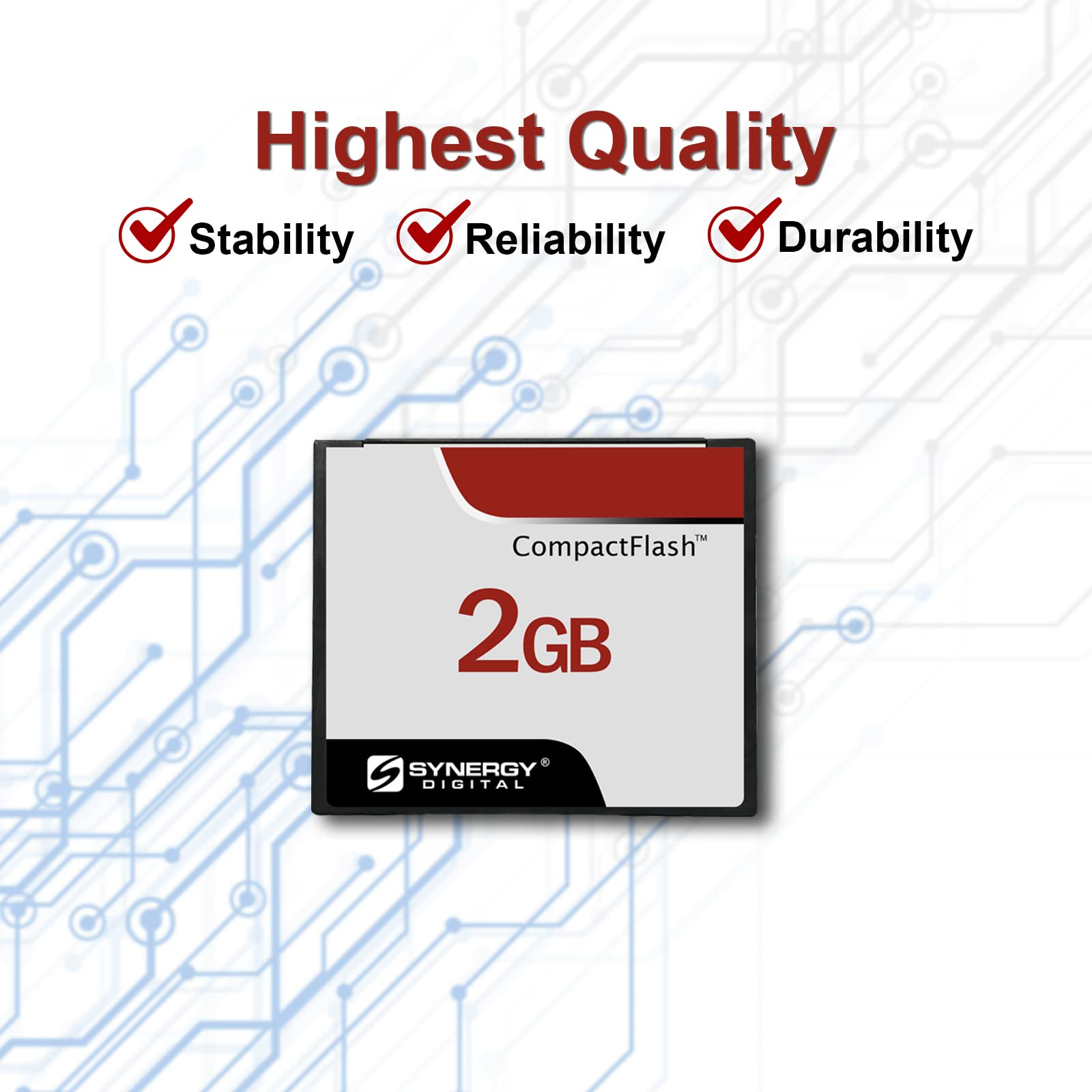 Synergy Digital Camera Memory Card - High Speed SD Card Compatible with Sony DSLR-A900 & Other DSLR Cameras - Perfect for Photography, Videography & Travel