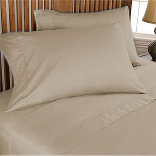 600 Thread Count 100% Egyptian Cotton 7-Piece Bed in a Bag Set - 3-Piece Comforter & 4-Piece Deep Pocket Sheet Set (21