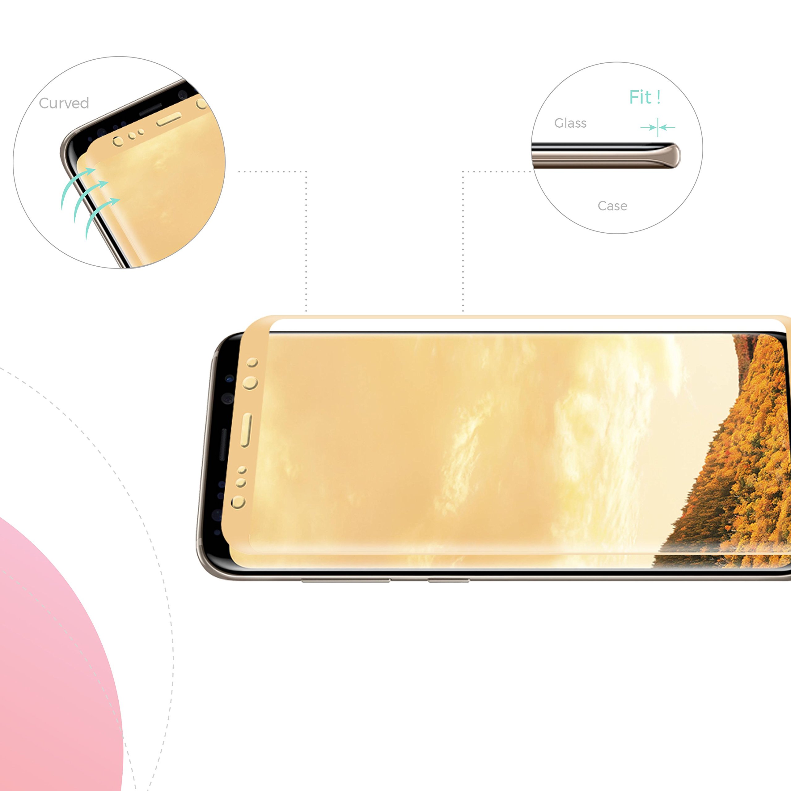 Premium Tempered Glass Screen Protector for Samsung Galaxy S21/S20/S10 - Shatterproof, HD Clear, Anti-Scratch - Perfect for Work, Travel & Everyday Protection