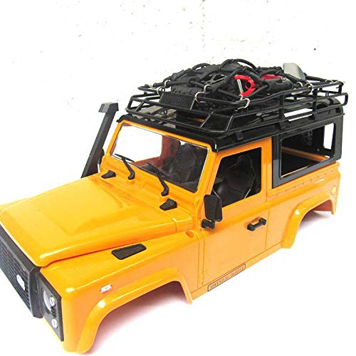 1/12 Scale RC Car Parts & Accessories - Elastic Luggage Net for MN D90 D99 MS Models (Black) | Perfect for Off-Road Adventures & RC Car Storage