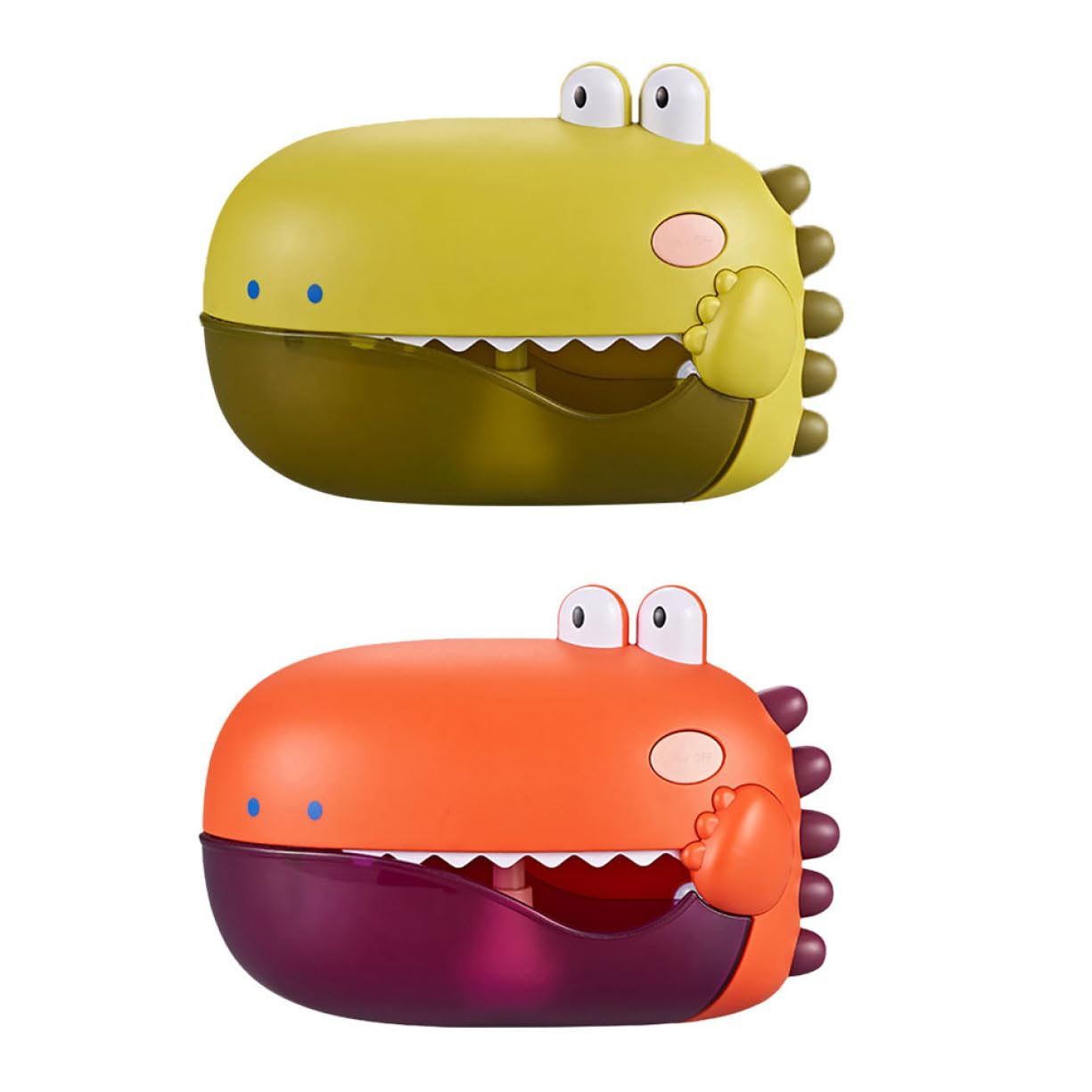 Automatic Dinosaur Bubble Machine with Music - Fun Bath Toys for Babies, Boys & Girls - Green Bubble Maker for Bathtub Playtime & Outdoor Activities