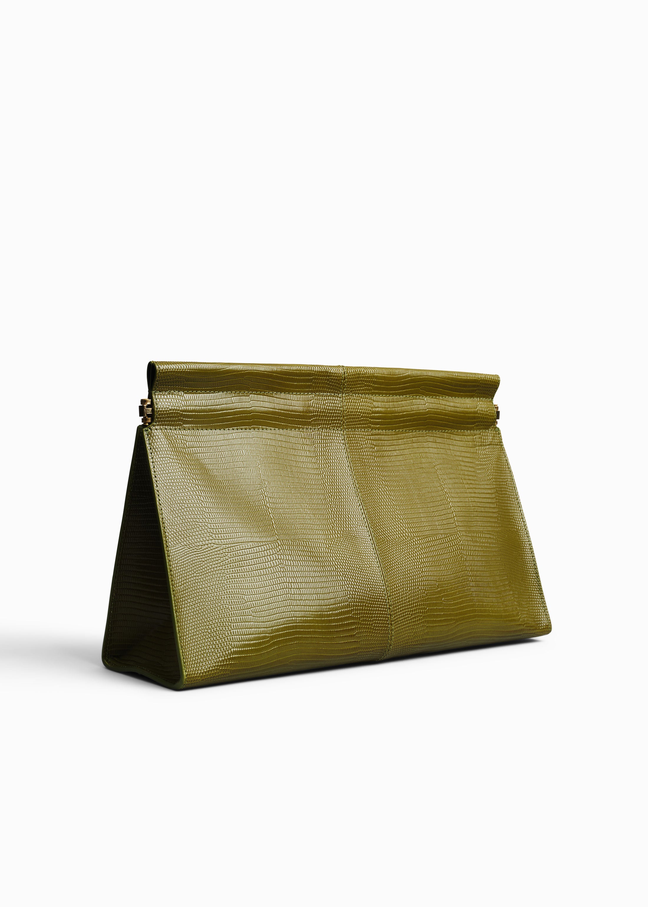 Large Olive Clutch Purse for Women - Elegant Evening Bag for Parties, Weddings & Special Occasions