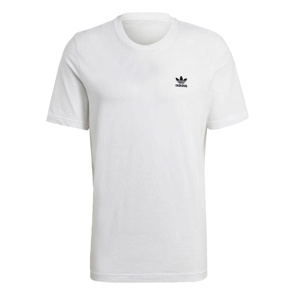 adidas Originals Men's Trefoil Essentials T-Shirt - Classic Cotton Crewneck Tee for Casual Wear, Street Style & Everyday Comfort