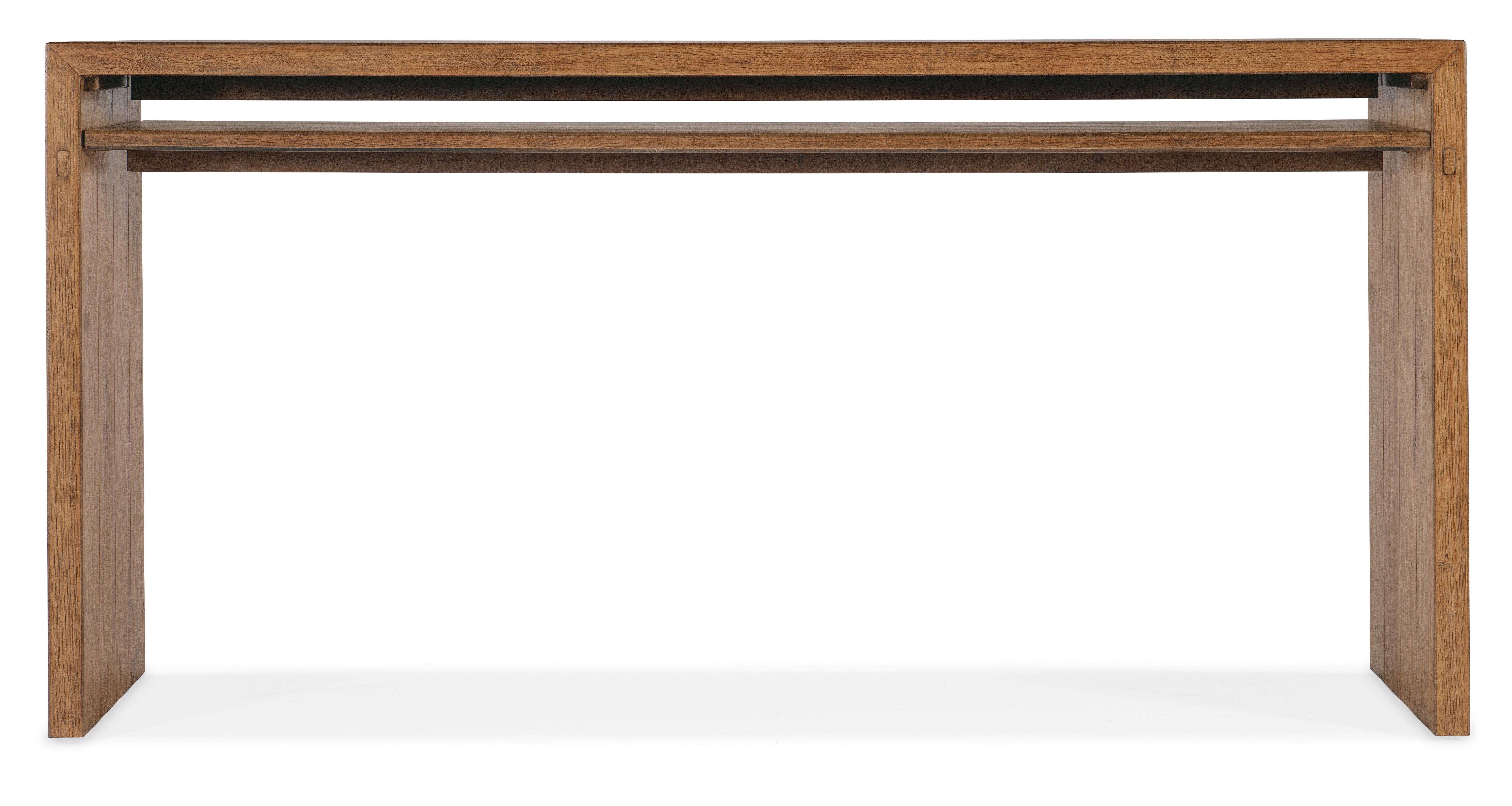 Big Sky Console Table - Modern Entryway Sofa Table for Hallway & Living Room - Rustic Wooden Entry Table with Storage Shelf for Home Decor