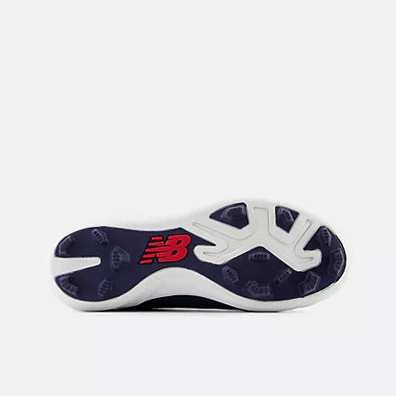 New Balance Youth Low Molded Cleats - Navy Blue J4040TN7 | Lightweight Baseball & Soccer Cleats for Kids with Comfortable Fit | Perfect for Field Sports & Outdoor Training