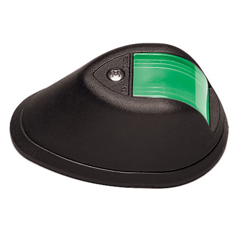 Perko Black Vertical Mount Side Lights for Boats & Marine Vessels - Durable Navigation Lights for Safe Night Sailing
