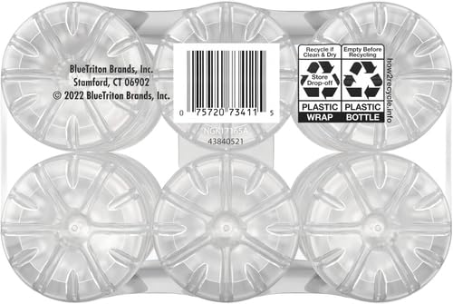 Poland Spring 100% Natural Spring Water - 23.7oz Sport Cap Bottles (6-Pack) | Hydration for Sports, Gym & Outdoor Activities