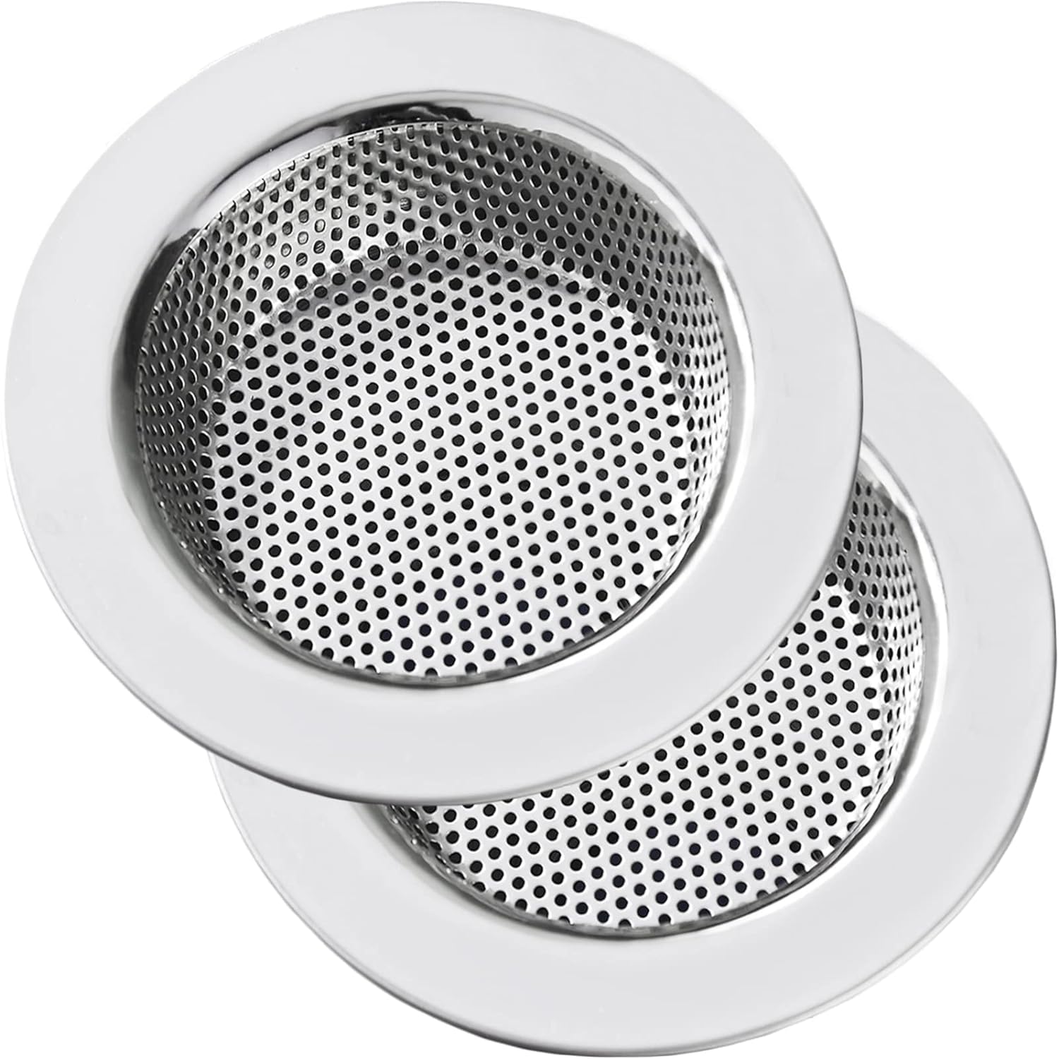 Premium Stainless Steel Kitchen Sink Strainer - 4.5