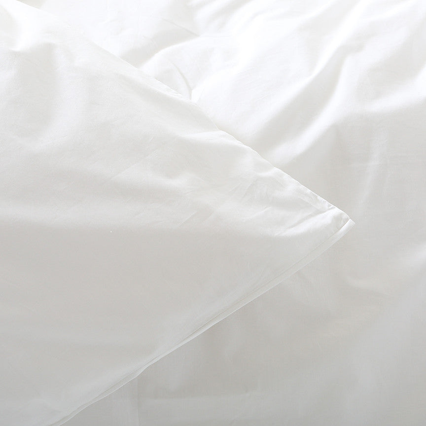 Rachel Ashwell® Liliput White Flange Bedding Set - Luxury Cotton Duvet Cover & Pillowcases for Girls & Teens - Perfect for Bedroom Decor, Guest Rooms & Cozy Sleep
